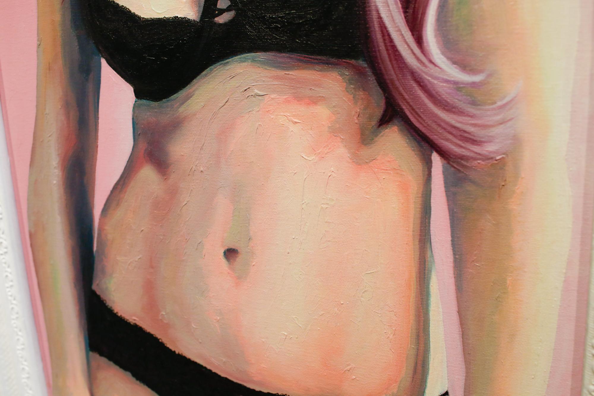 Trash Venus - Contemporary Painting by Lauren Rinaldi