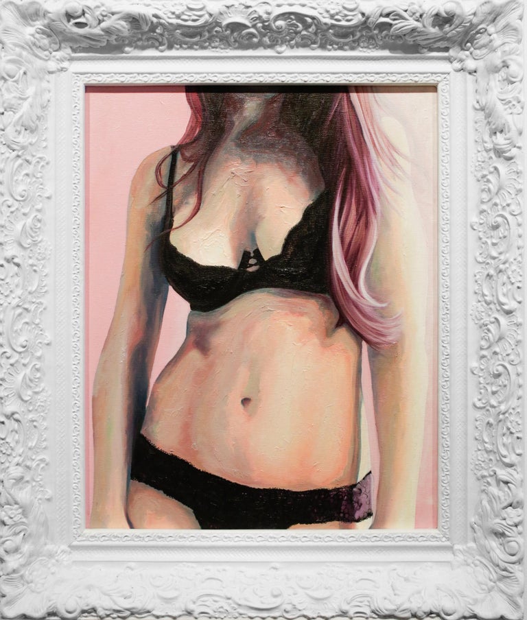 Lauren Rinaldi Figurative Painting - Trash Venus