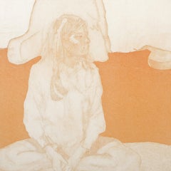 Day Portrait I, Surrealist Etching by Lauren Rothstein