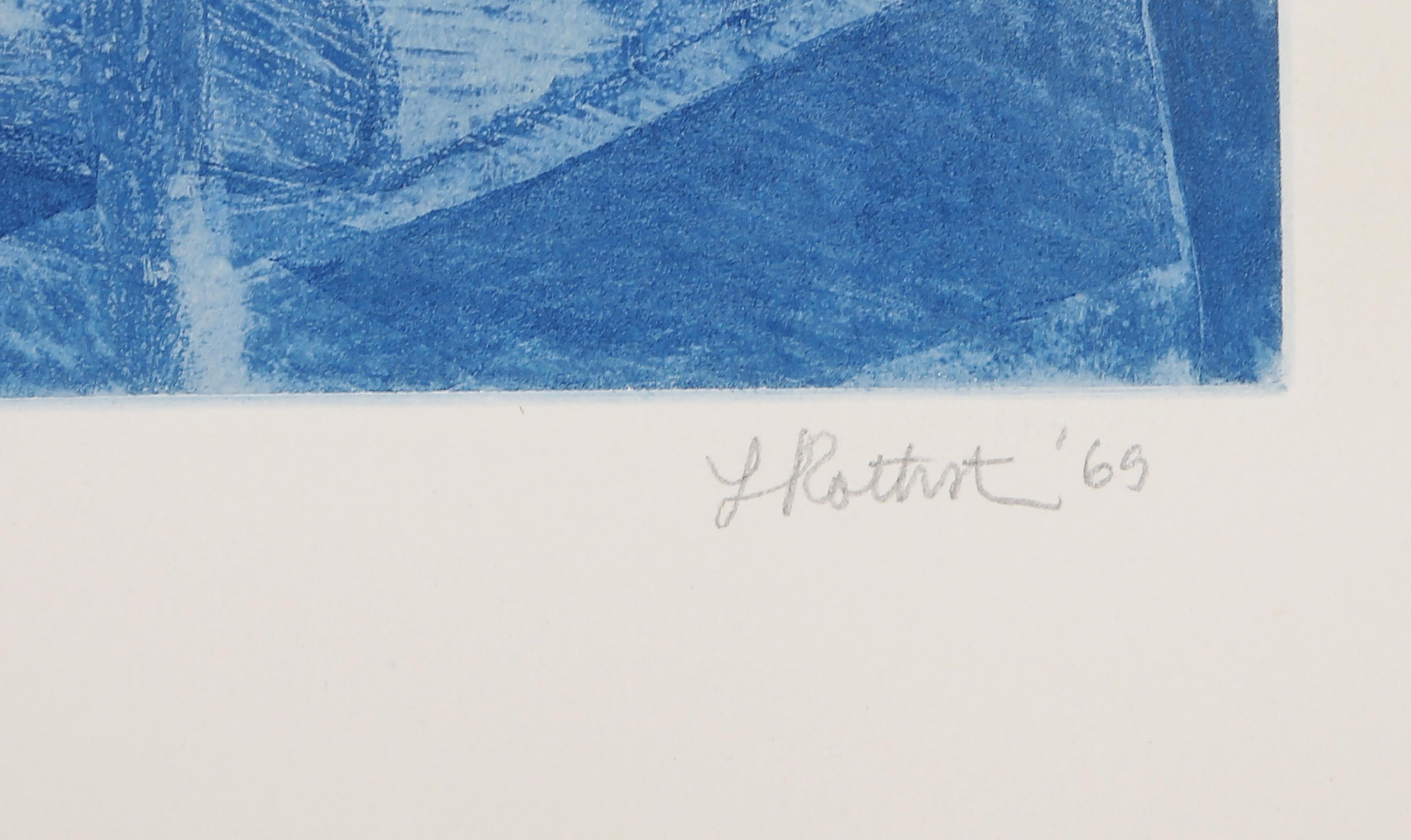 Ritratto diurno II, acquaforte moderna di Lauren Rothstein in vendita 3