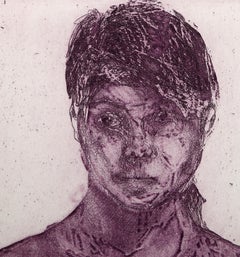 Day Portrait VII, Modern Etching by Lauren Rothstein