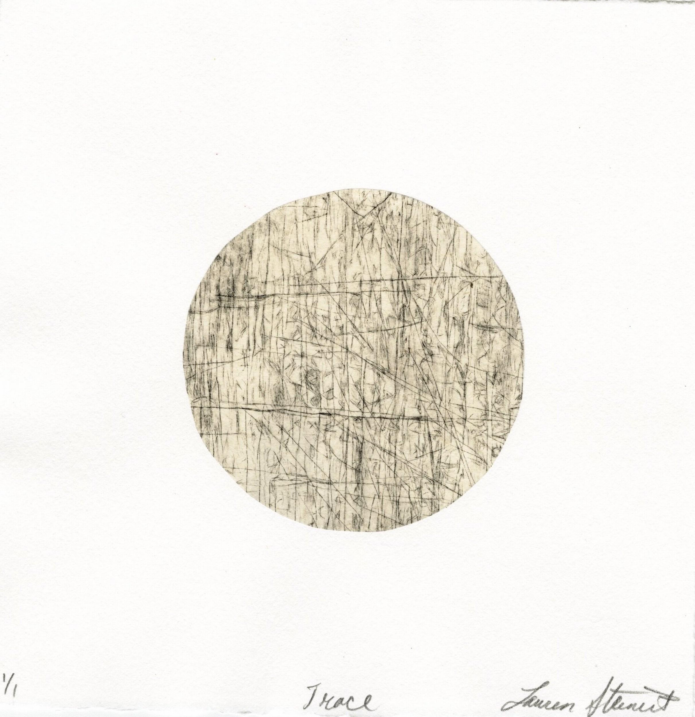 Lauren Steinert Abstract Print - Trace #3