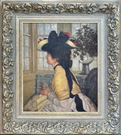 Laurence A. Campbell - Seated Woman Looking out the Window