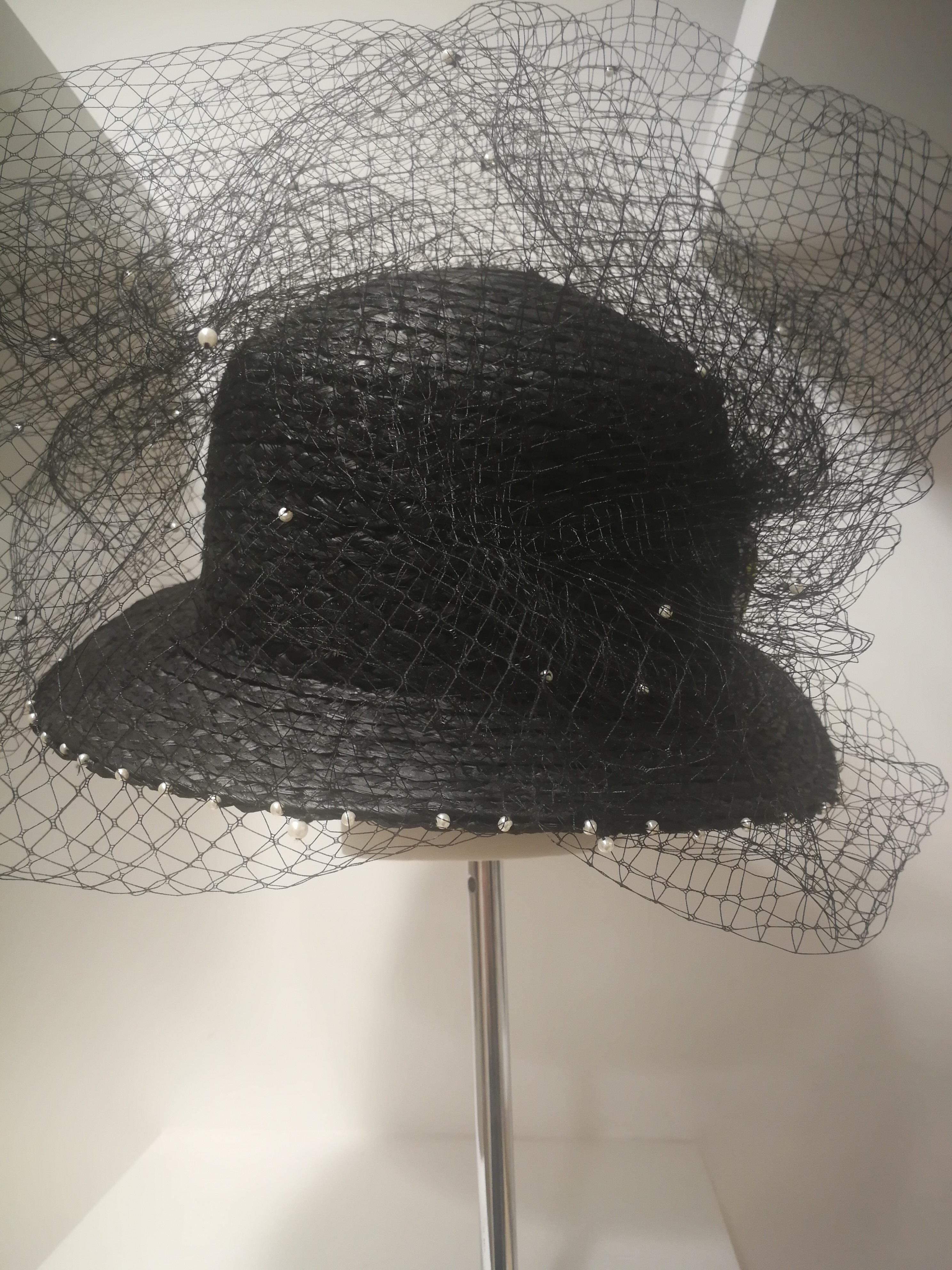 Laurence and Chico Black Hat In New Condition In Capri, IT