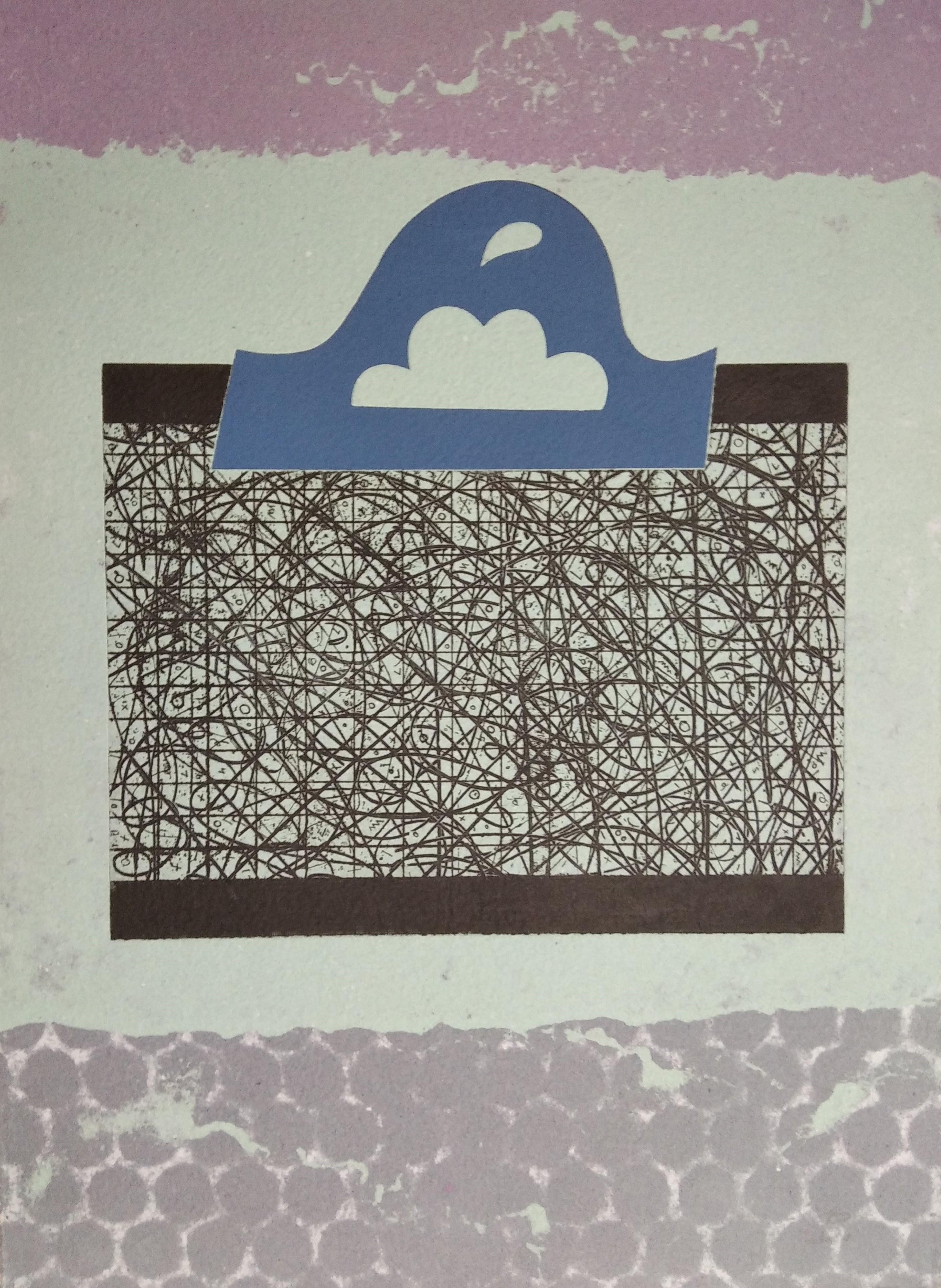 Laurence Barker  Abstract Print - Untitled