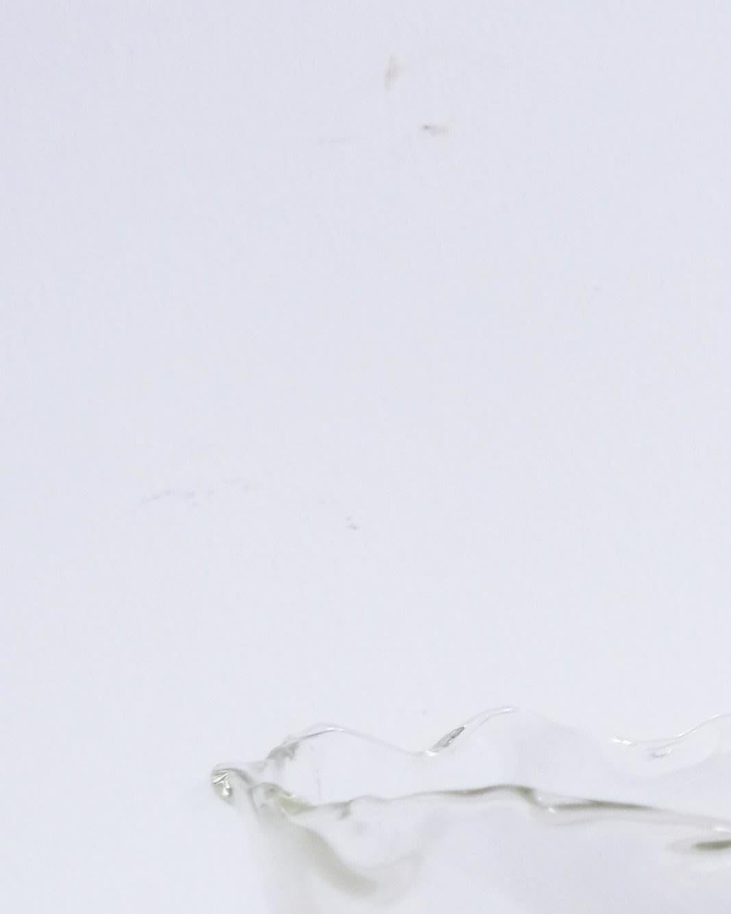 Laurence Brabant and Alain Villechange, Large clear bowl In Excellent Condition For Sale In London, GB