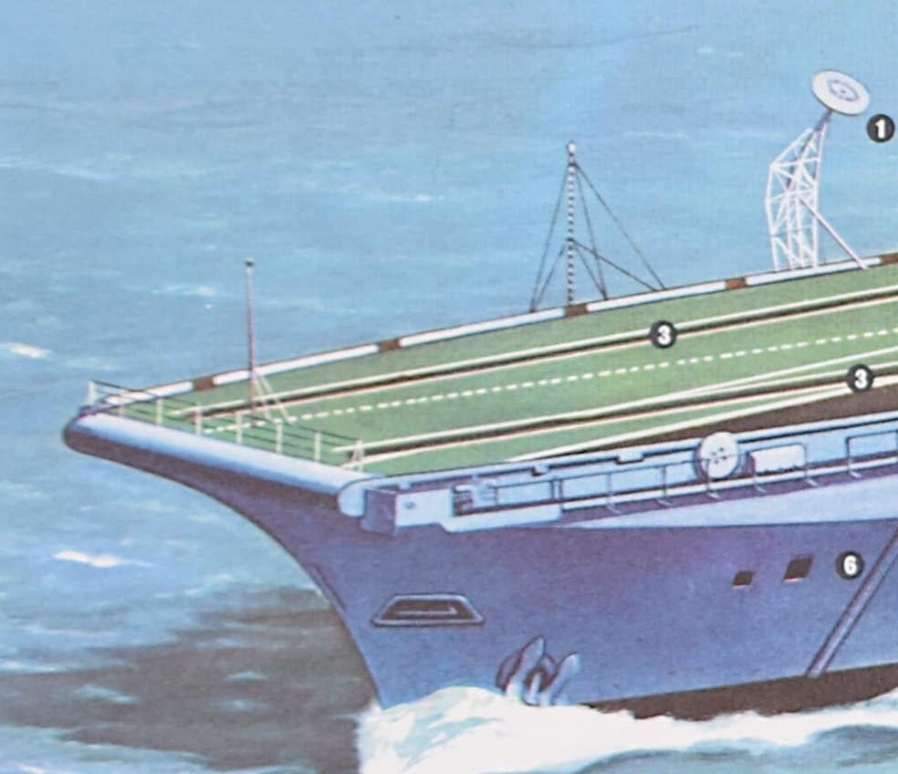 HMS Hermes par Laurence Dunn en vente 2