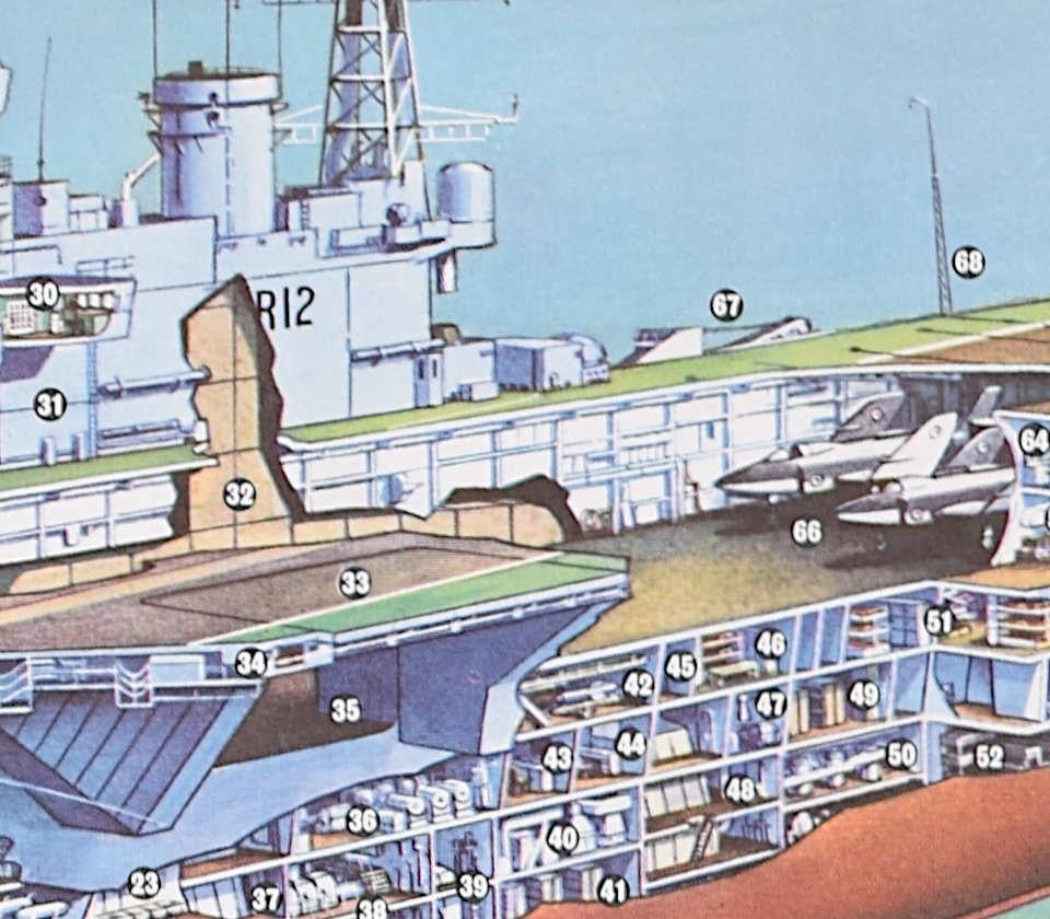 HMS Hermes par Laurence Dunn en vente 4