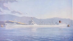 Naess Sovereign, lithographie de Laurence Dunn