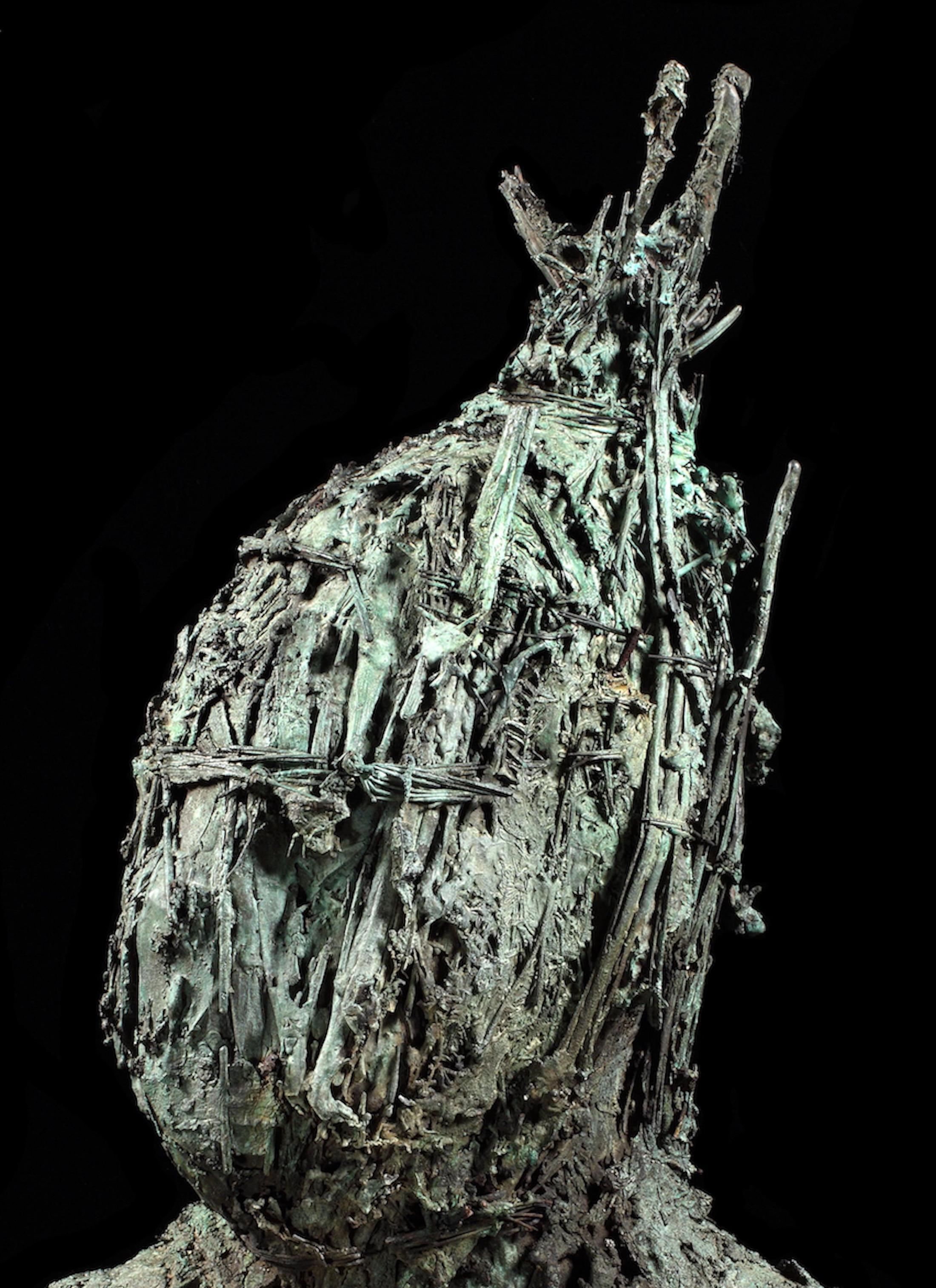 Scultura, Bronzo, Laurence Edwards, Creekman, Creek 1, Piton, Suffolk, Marsh 2