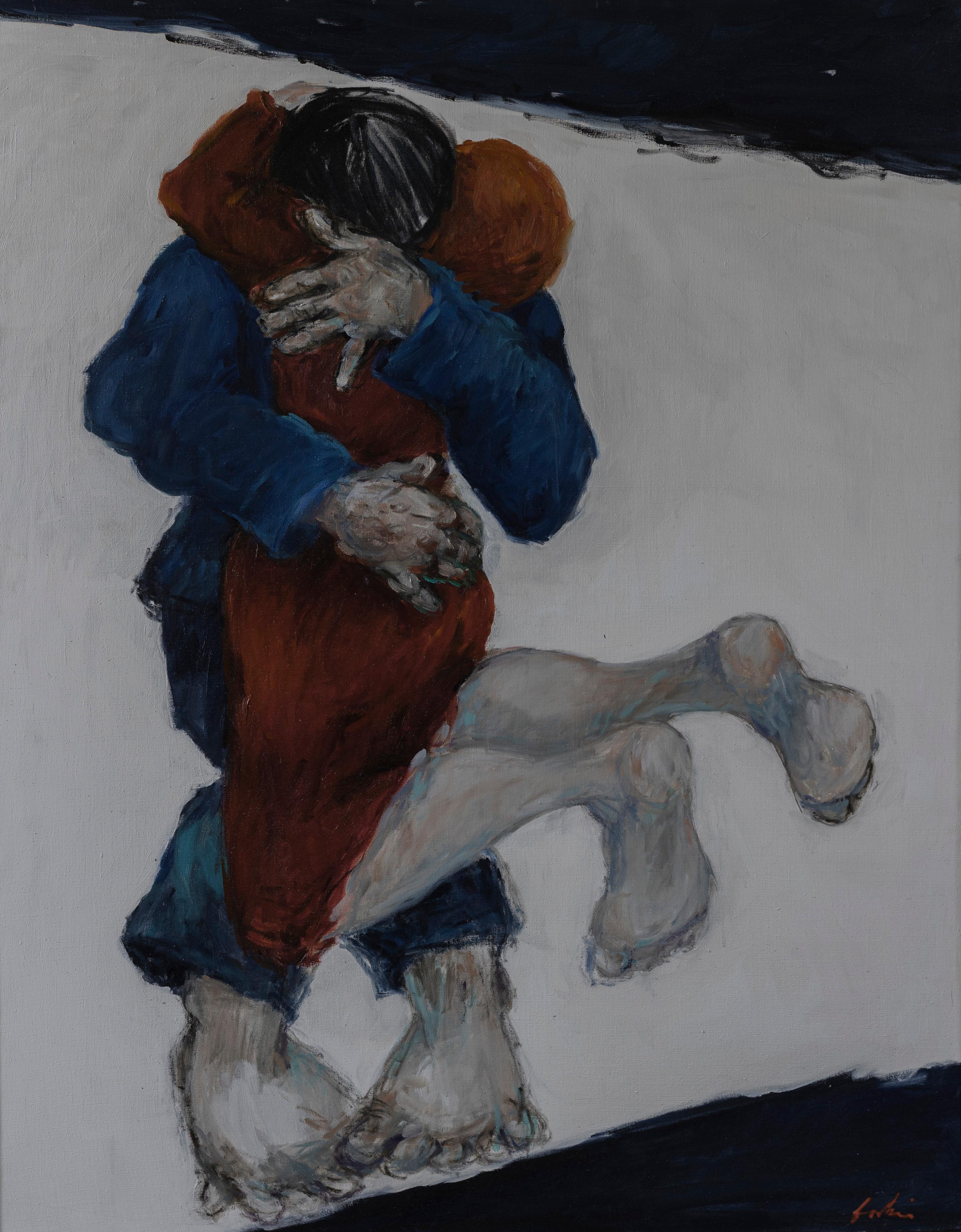 Arte contemporanea francese di Laurence Forbin - Grande Etreinte