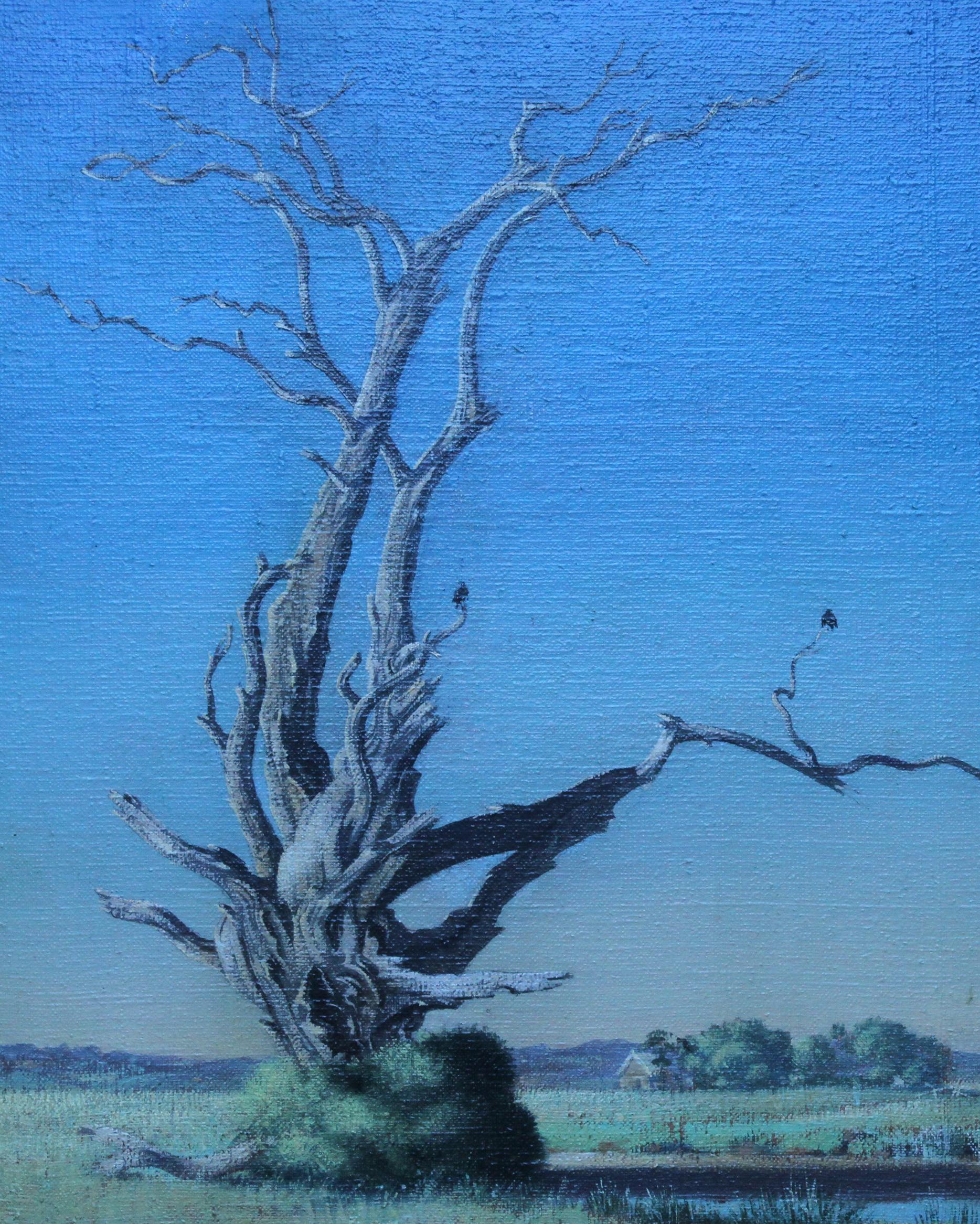 painting a dead tree