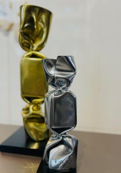 LAURENCE JENKELL - Small Silver Candy, Mixed Media
