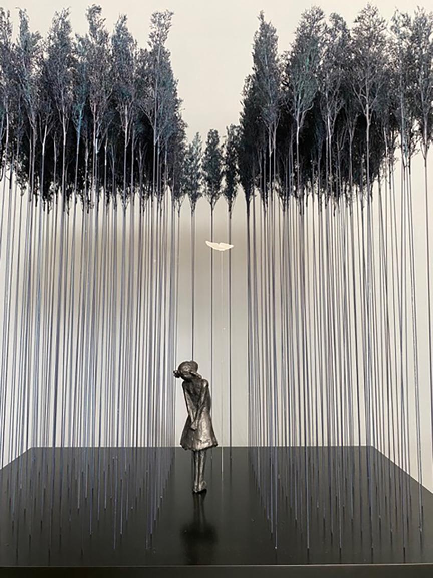 Mariposa - Sculpture Contemporáneo de Laurence Perratzi