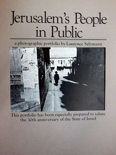 Jerusalem's People in Public. Art Portfolio