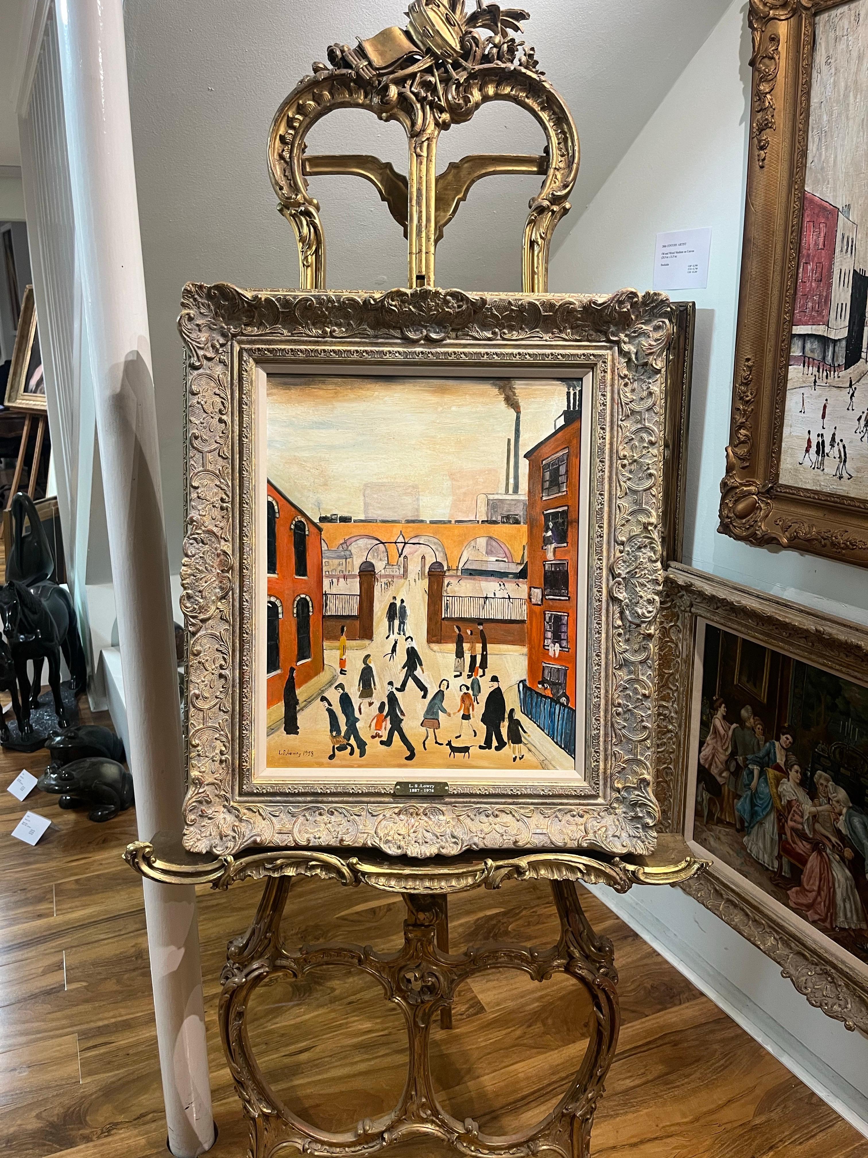 OLD MASTER Signed L S LOWRY OIL PAINTING 20th CENTURY

NEW COLLECTION Of RARE PIECES OF OLD HISTORY 

Here we have a unique and rare piece of Art signed

Good Detail one of the best i have seen , as close as you are going to get.

Painting dates