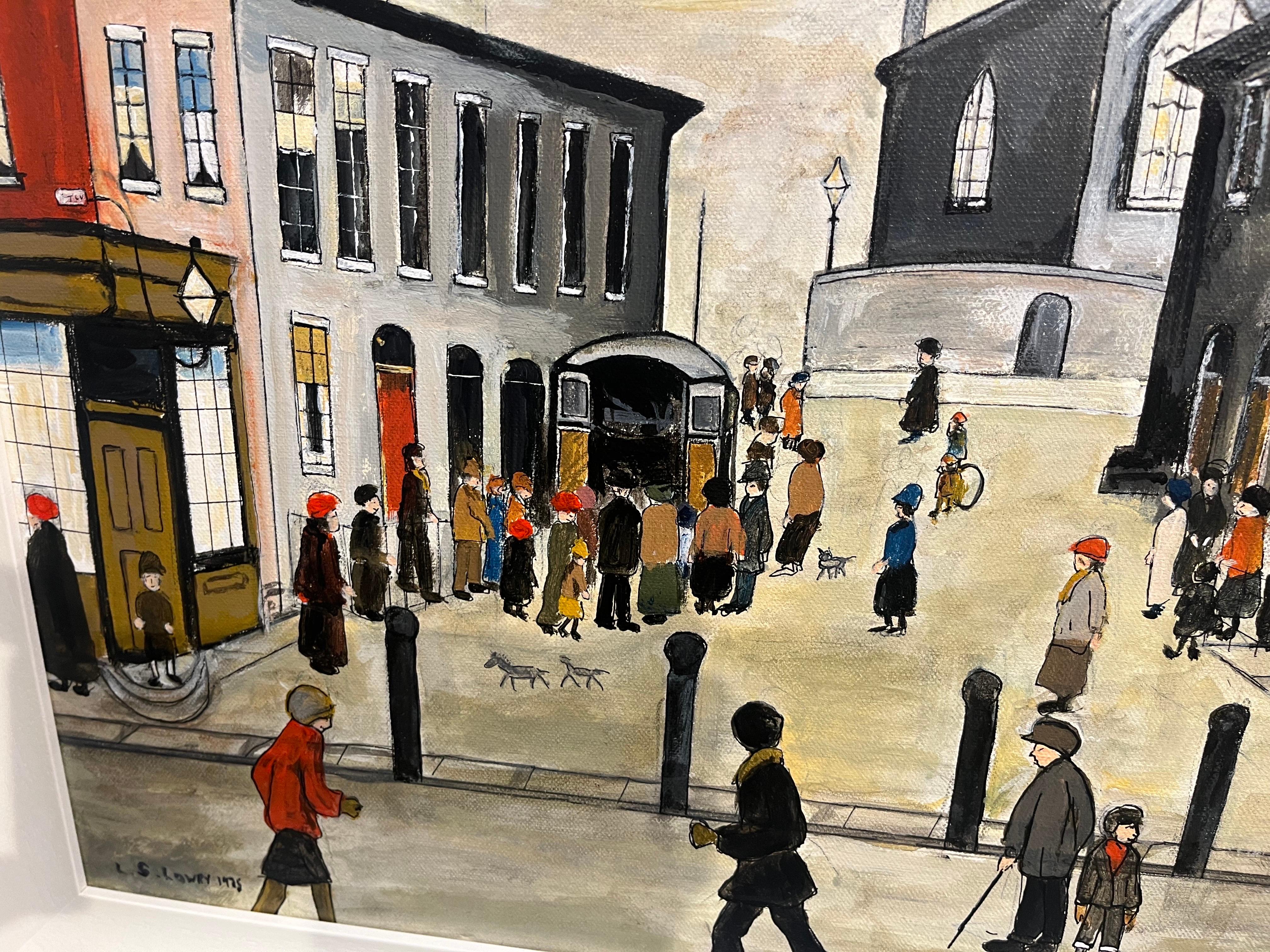 OLD MASTER Firmato L.S. Lowry 