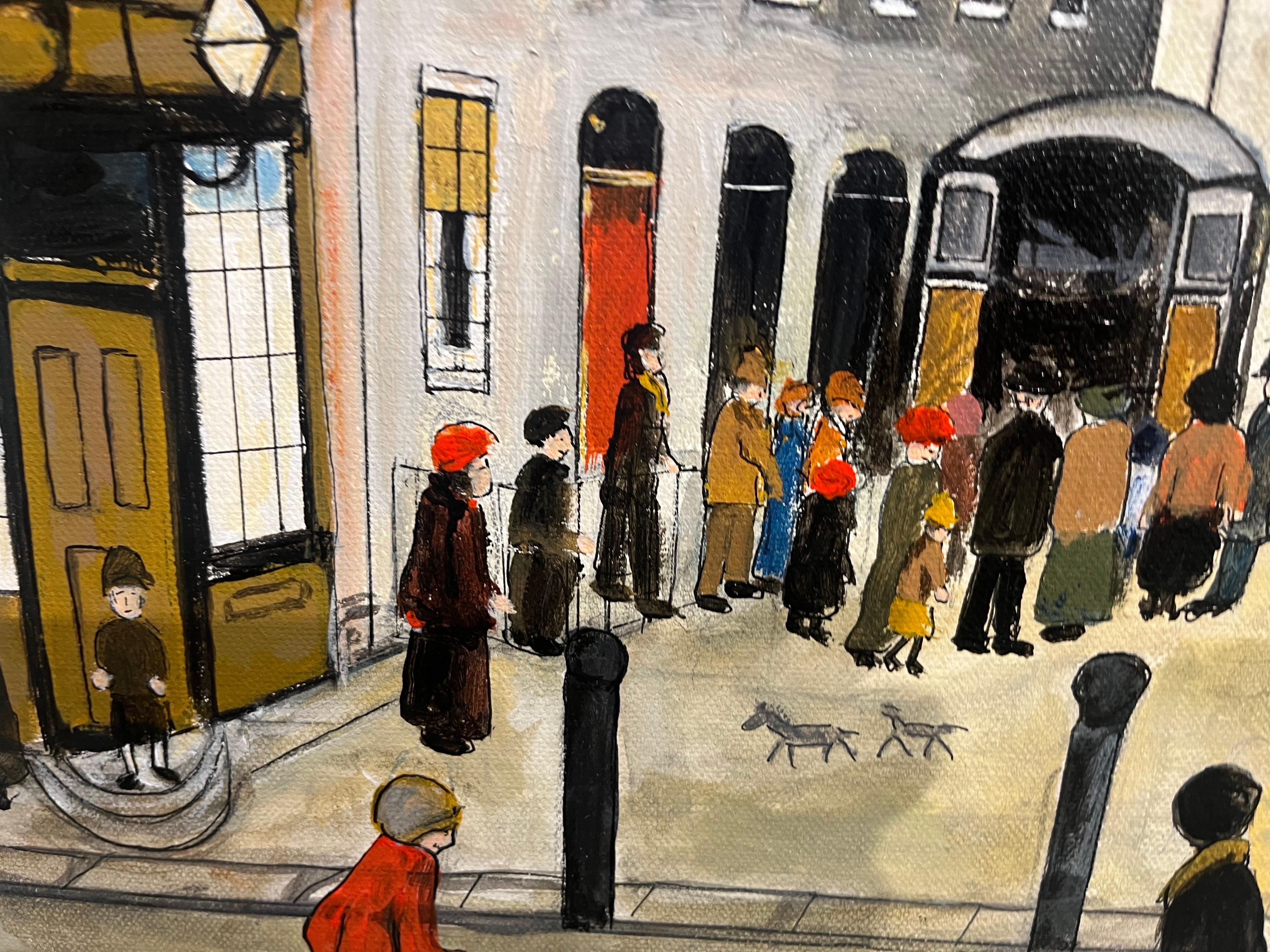 OLD MASTER Firmato L.S. Lowry 