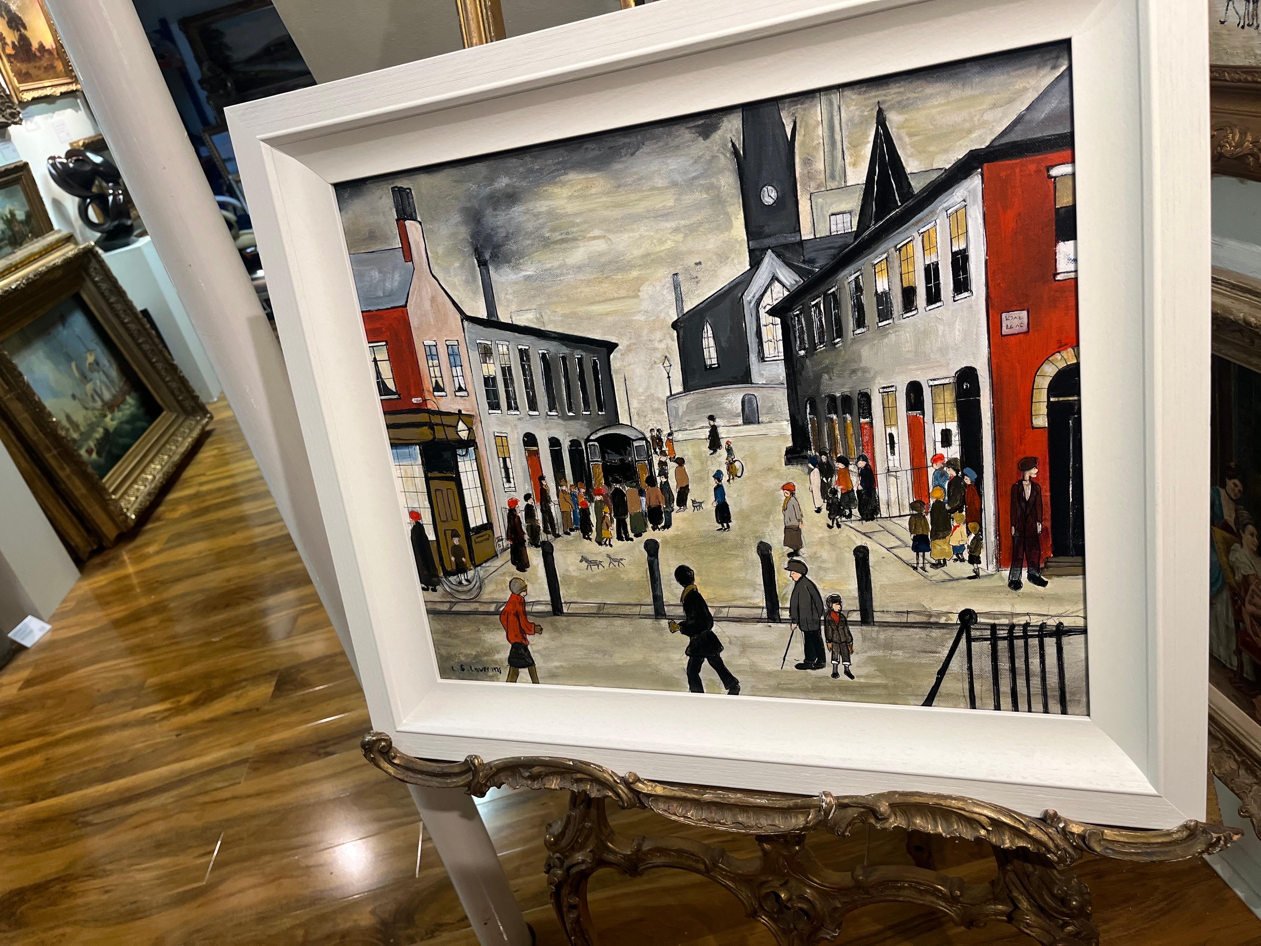OLD MASTER Firmato L.S. Lowry 