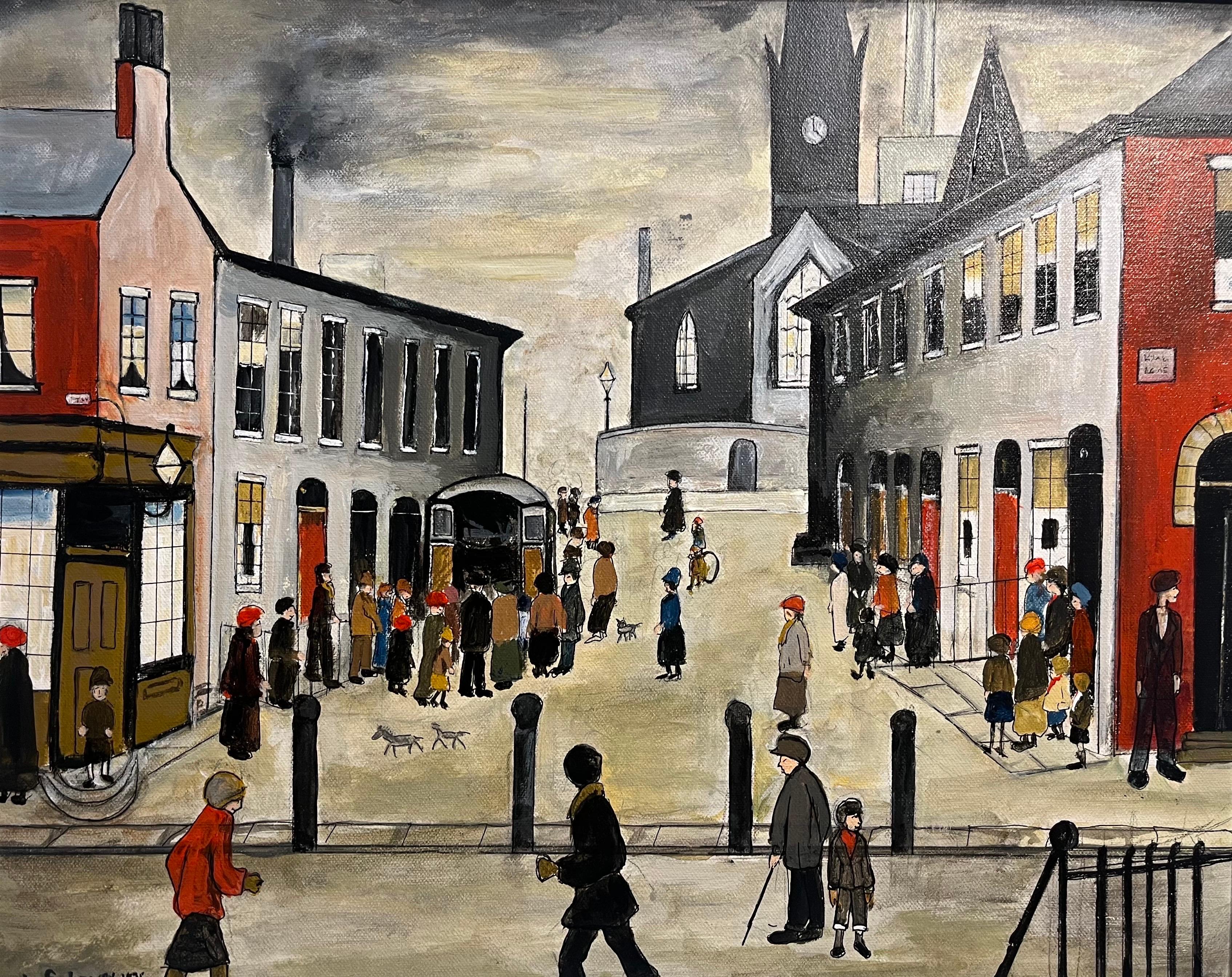 OLD MASTER Firmato L.S. Lowry 