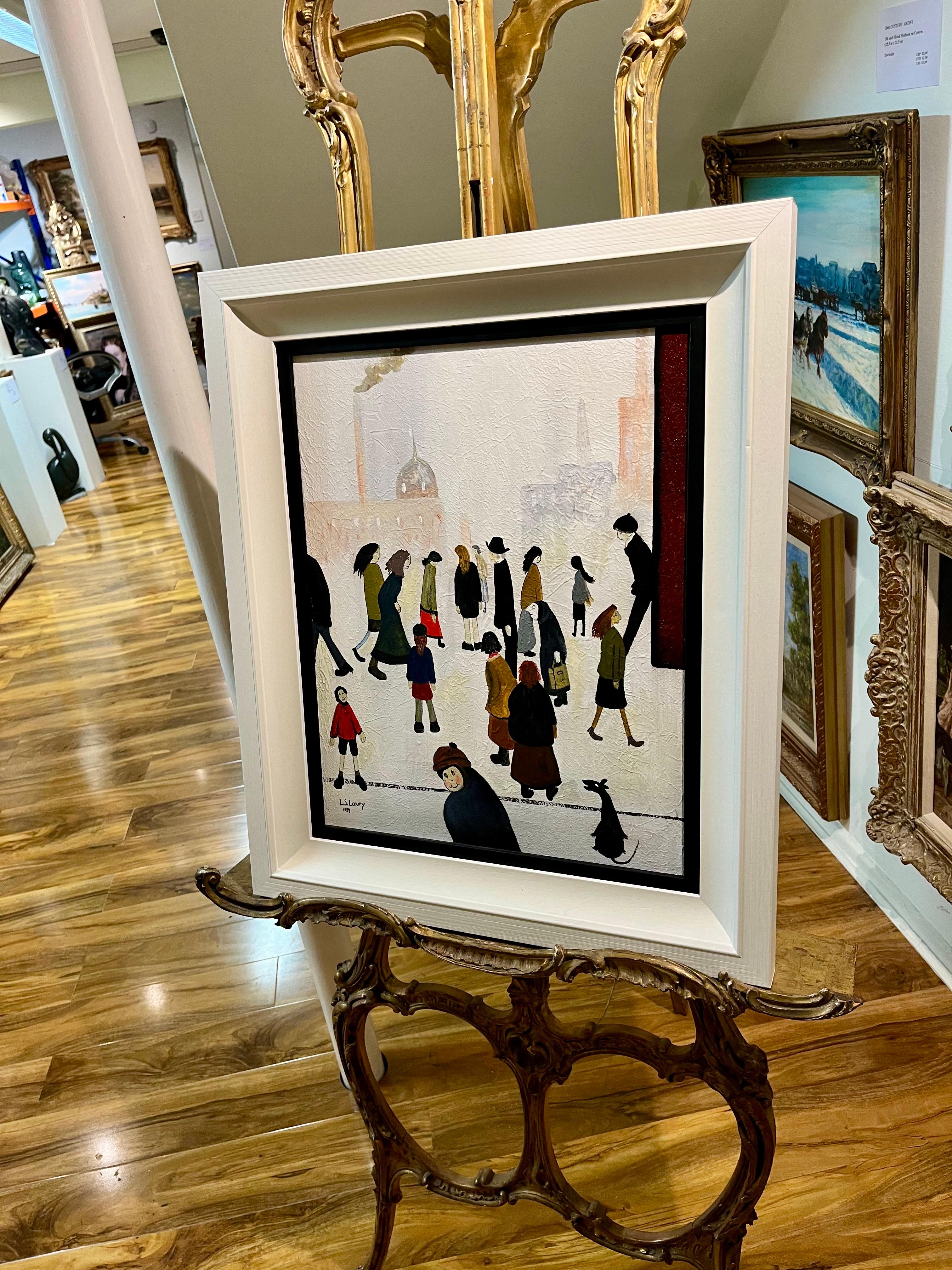 VECCHIO MASTER Firmato L.S. Lowry 