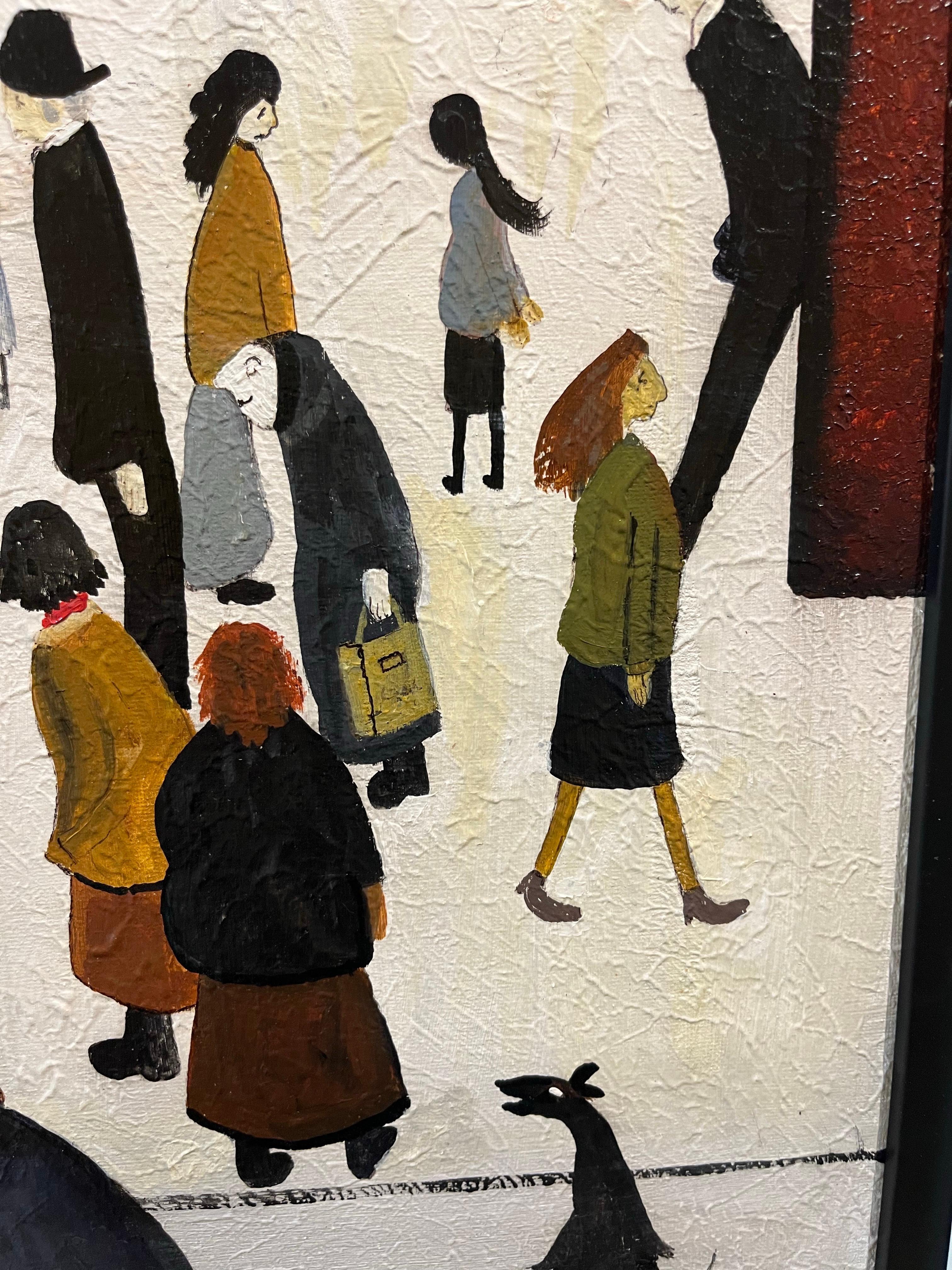 VECCHIO MASTER Firmato L.S. Lowry 