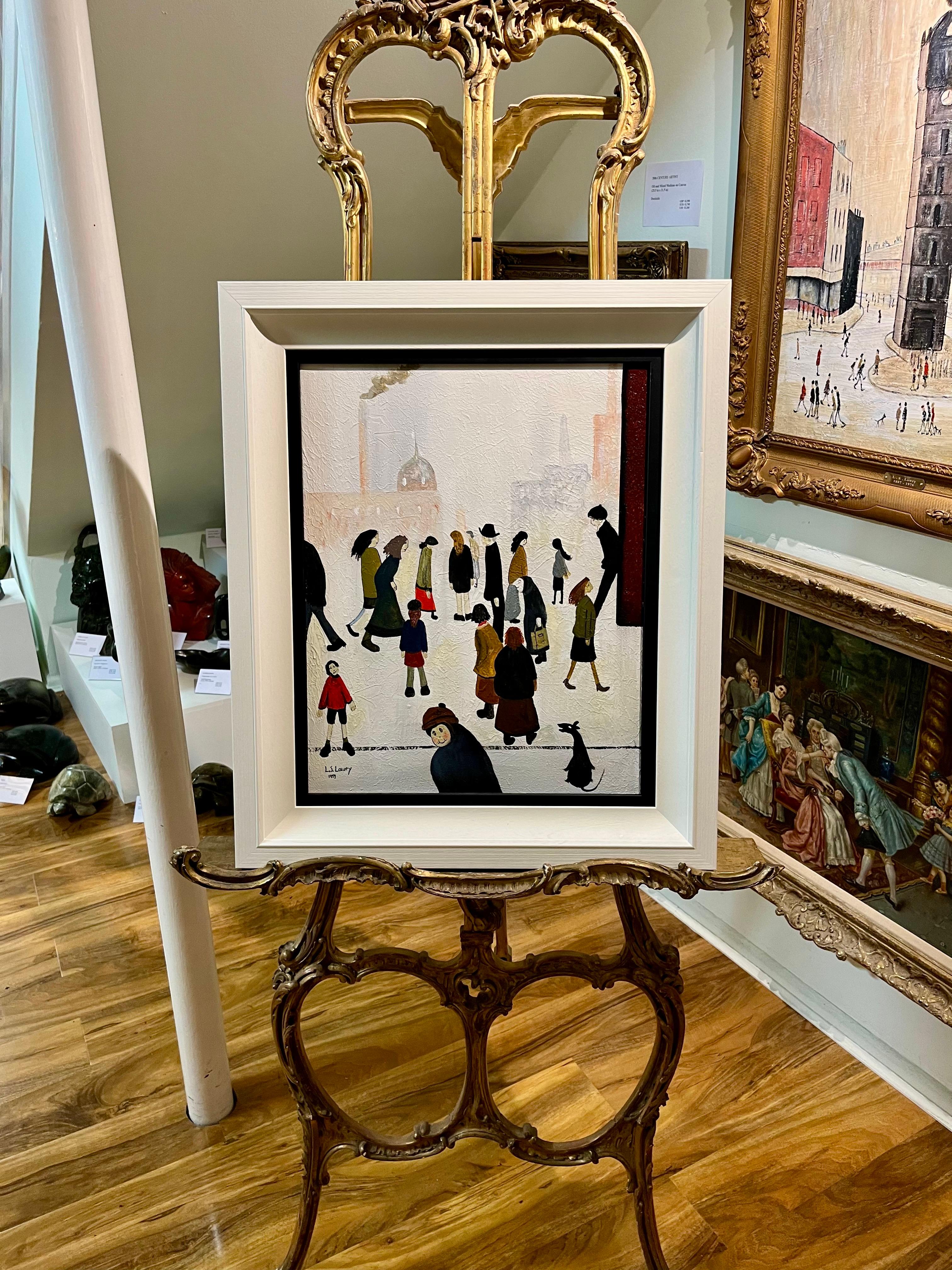 VECCHIO MASTER Firmato L.S. Lowry 
