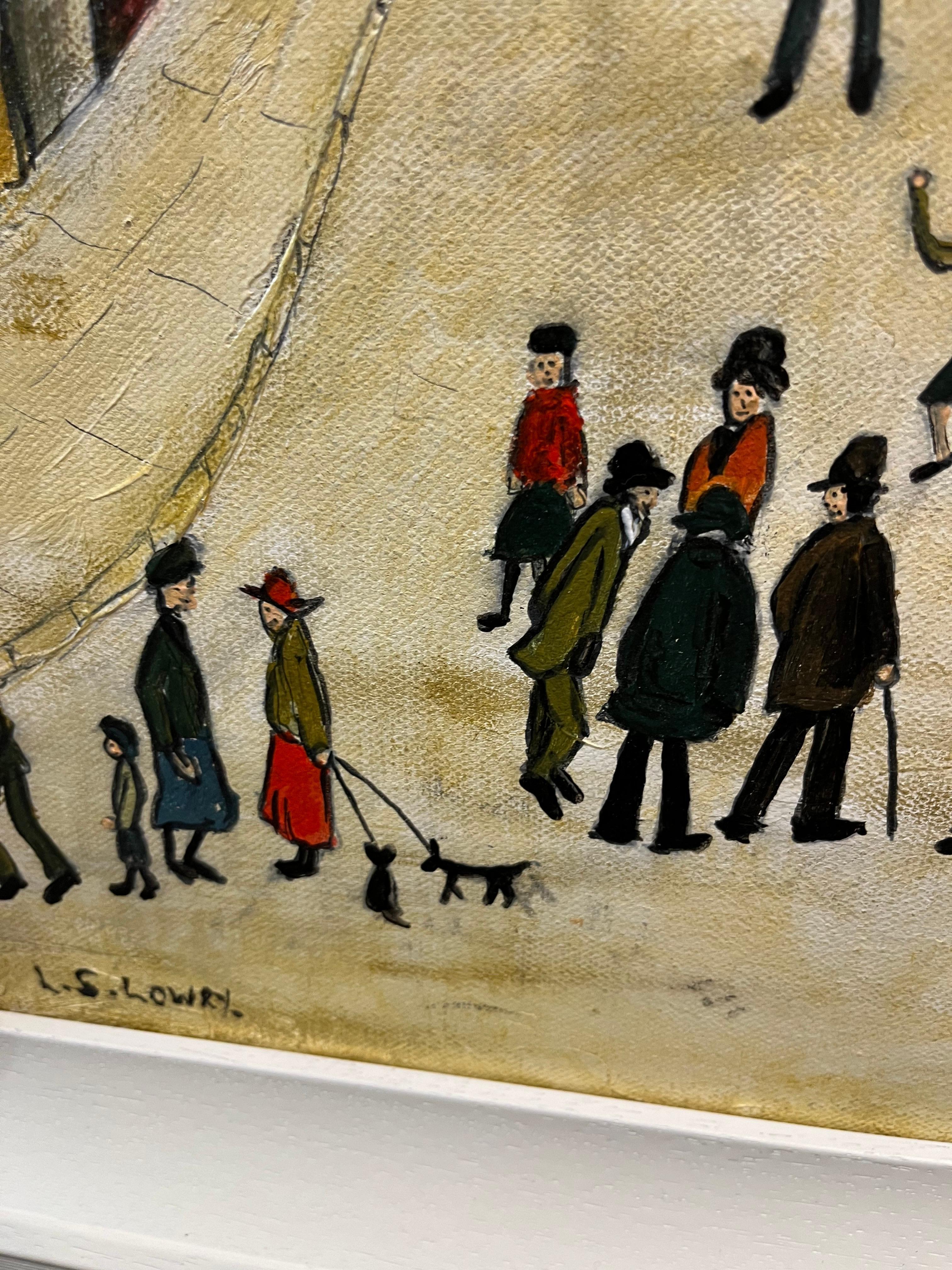 OLD MASTER Firmato L.S. Lowry 