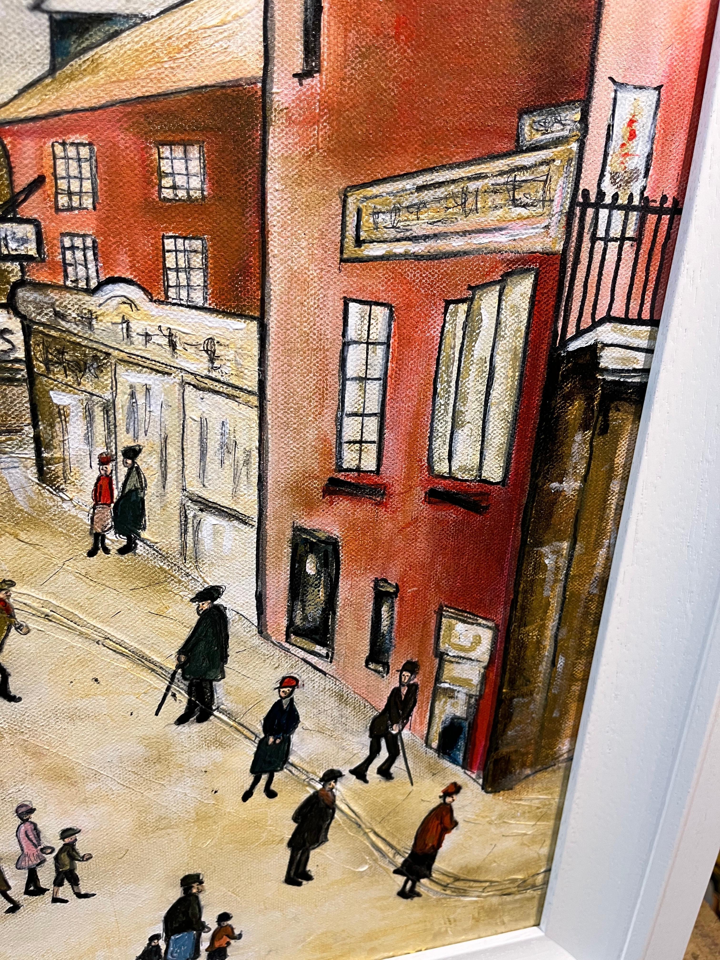 OLD MASTER Firmato L.S. Lowry 