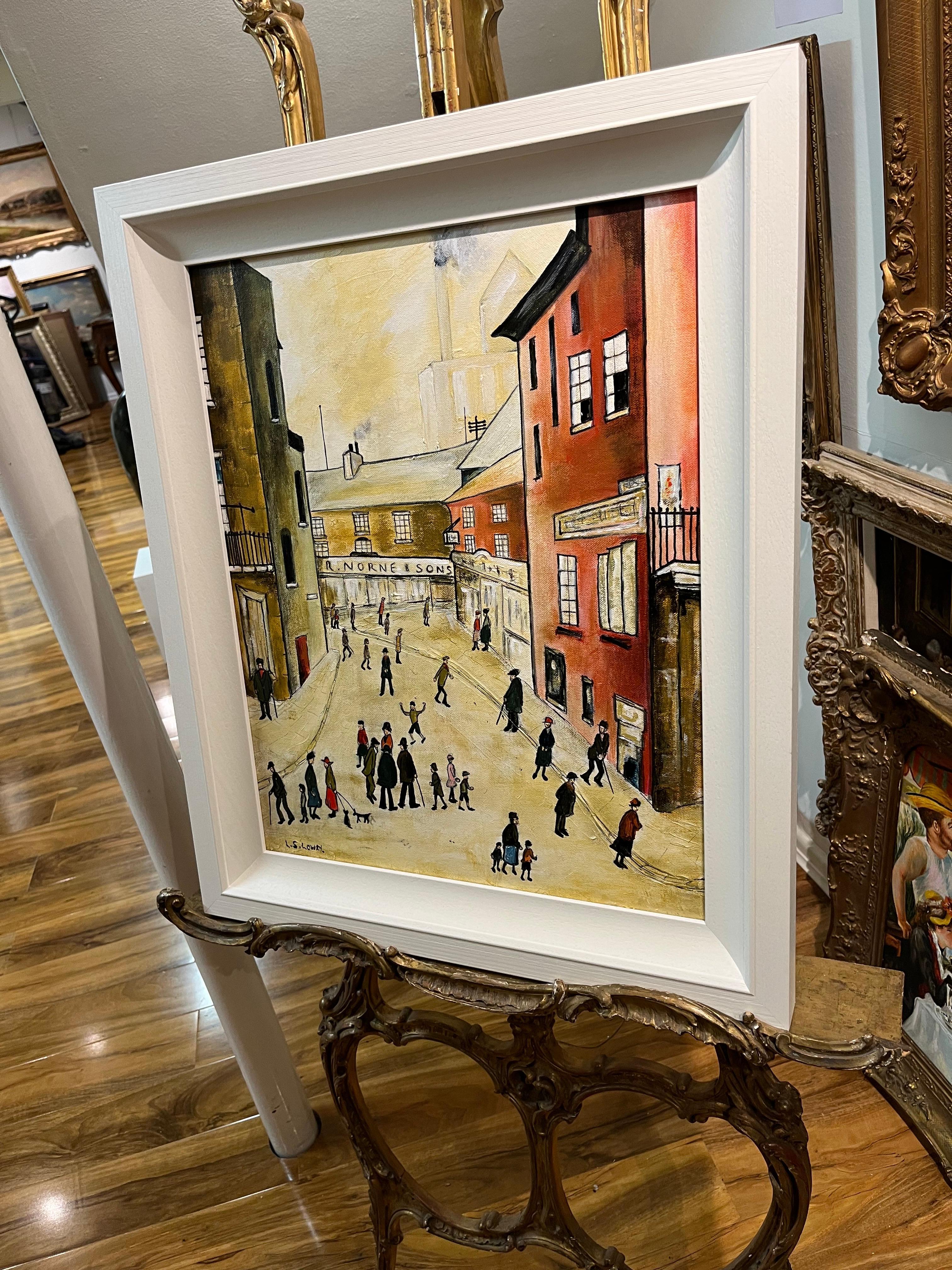 VECCHIO MASTER Firmato L.S. Lowry 