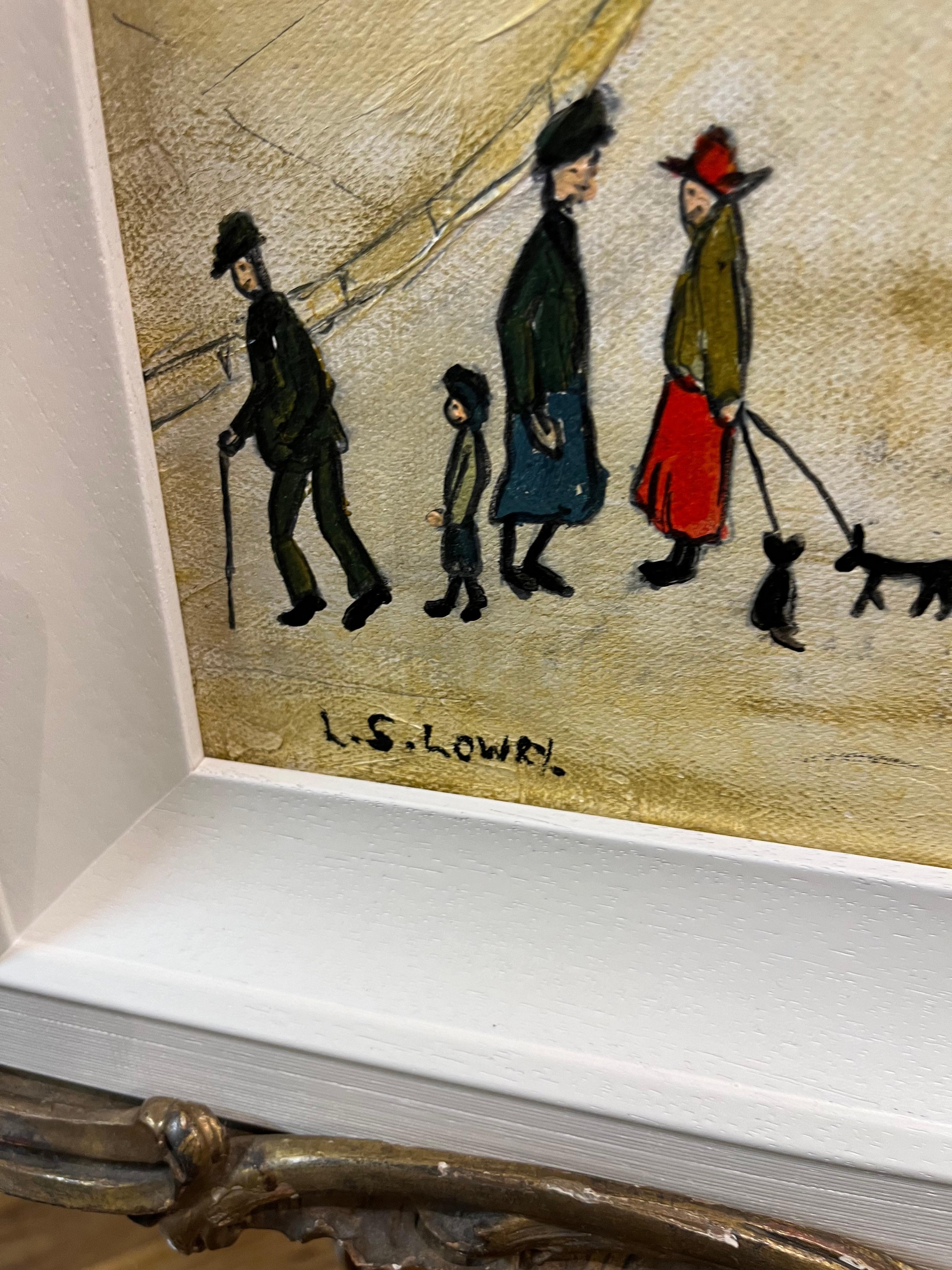 OLD MASTER Firmato L.S. Lowry 