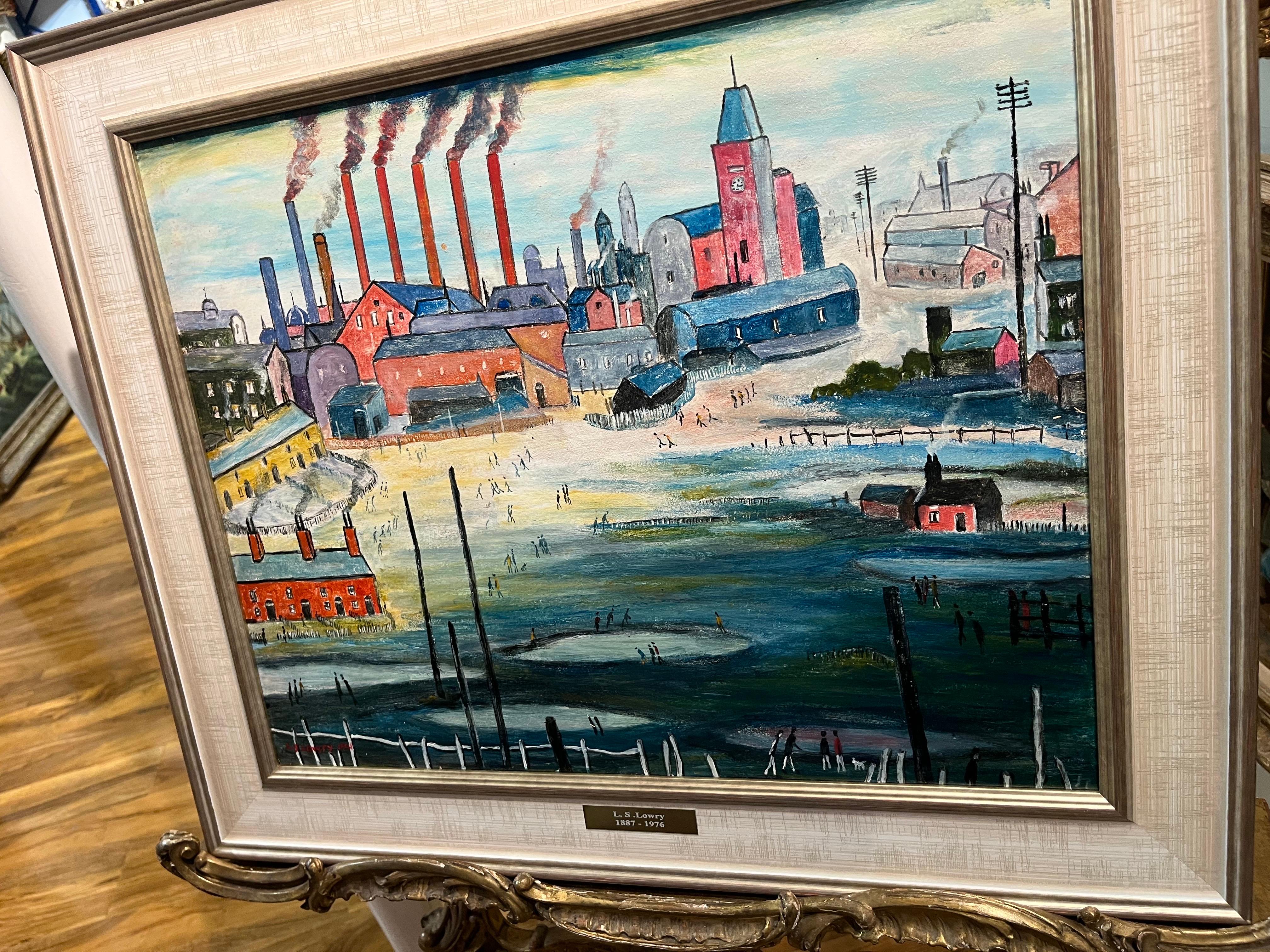 OLD MASTER Signiert L S Lowry 