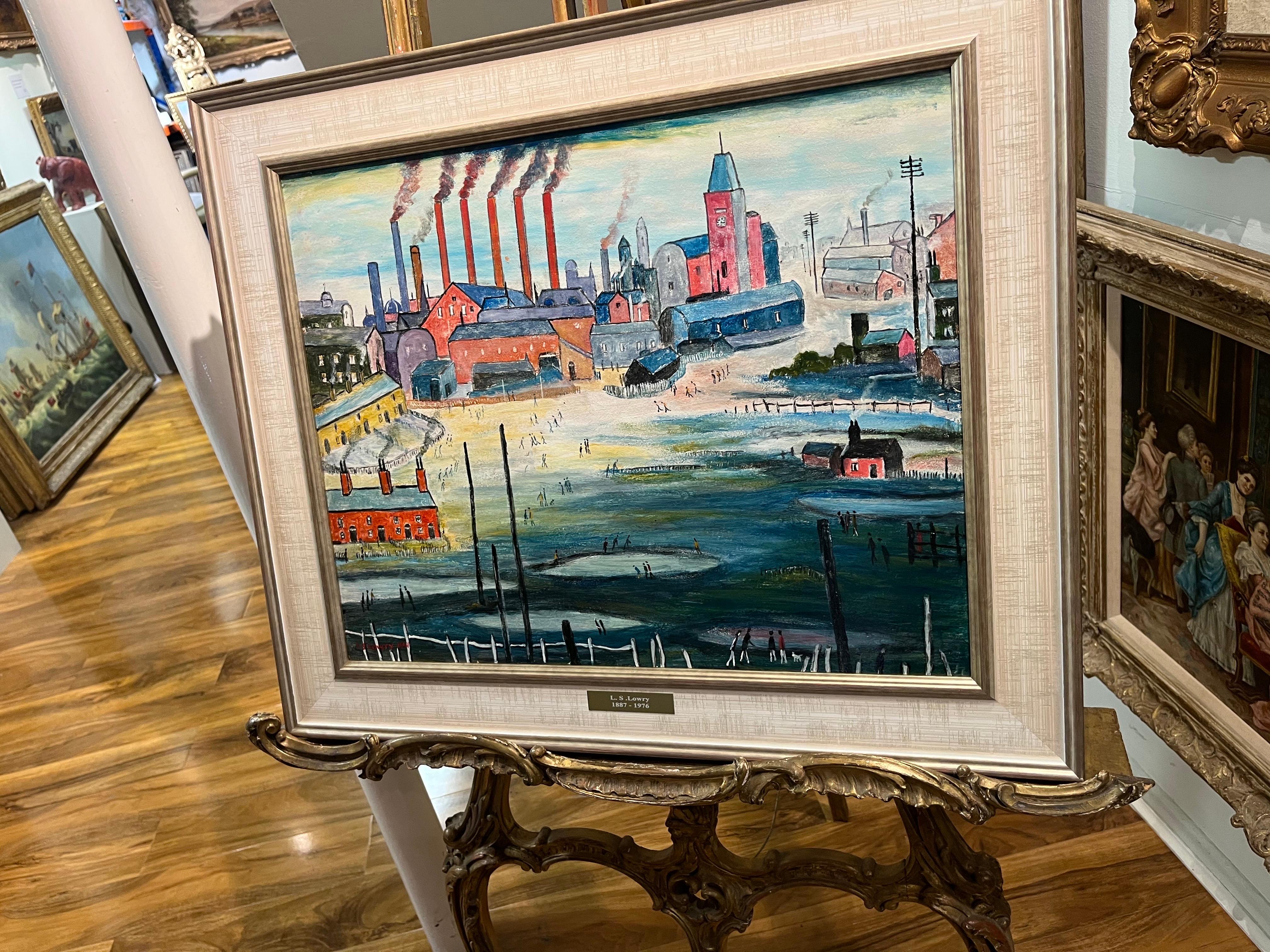 OLD MASTER Signiert L S Lowry 