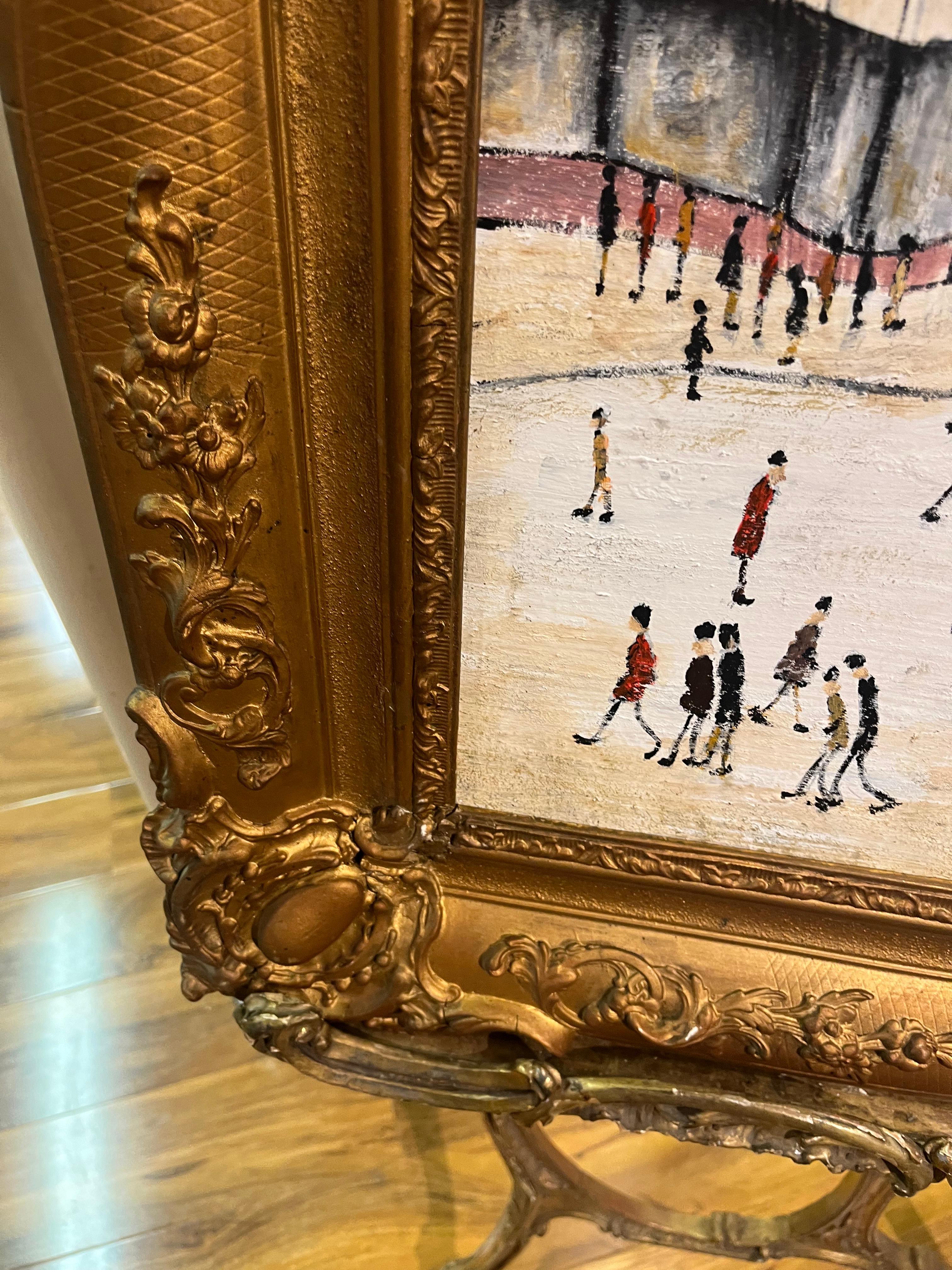 OLD MASTER Firmato L.S. Lowry 