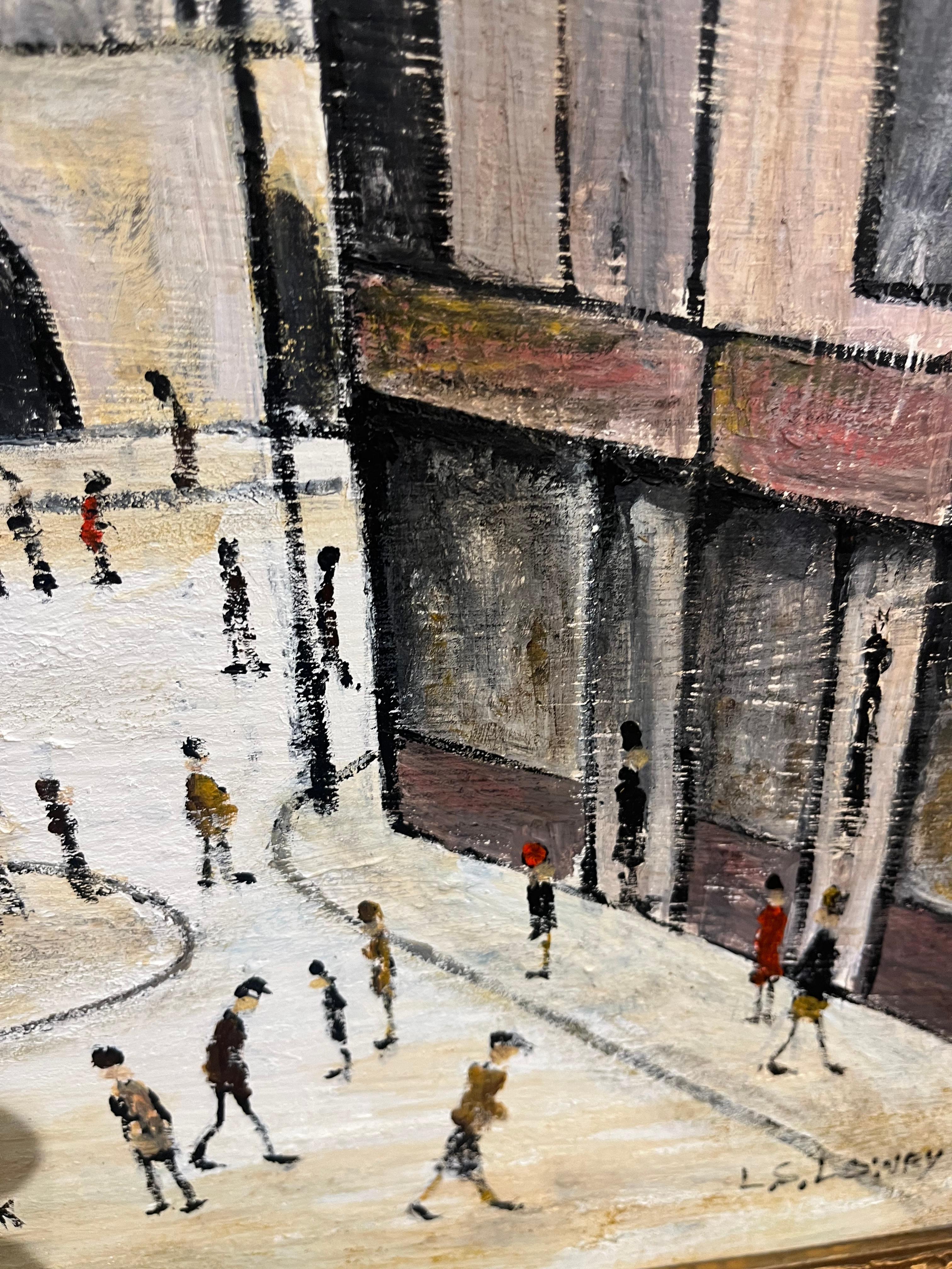 OLD MASTER Firmato L.S. Lowry 