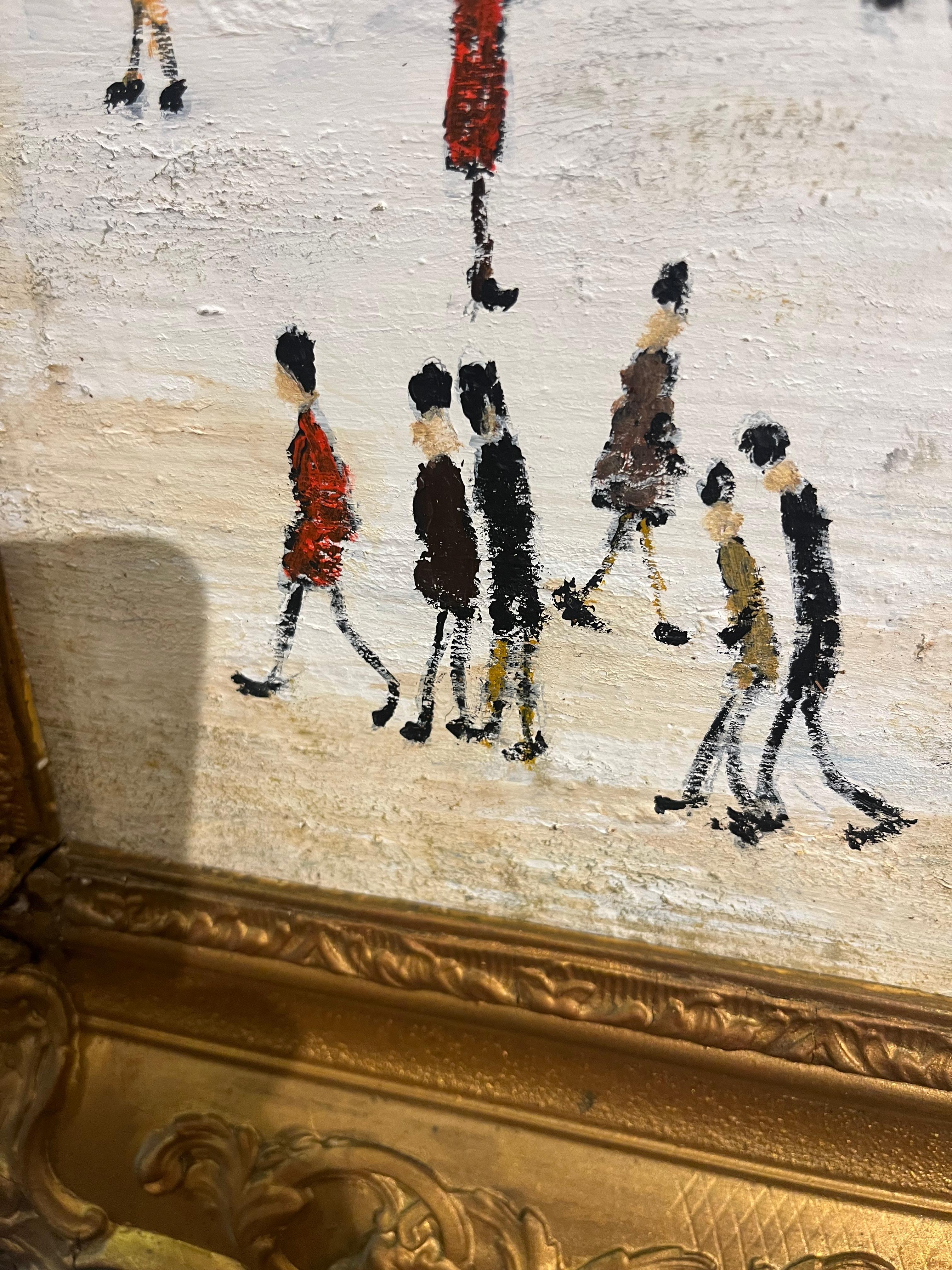 OLD MASTER Firmato L.S. Lowry 