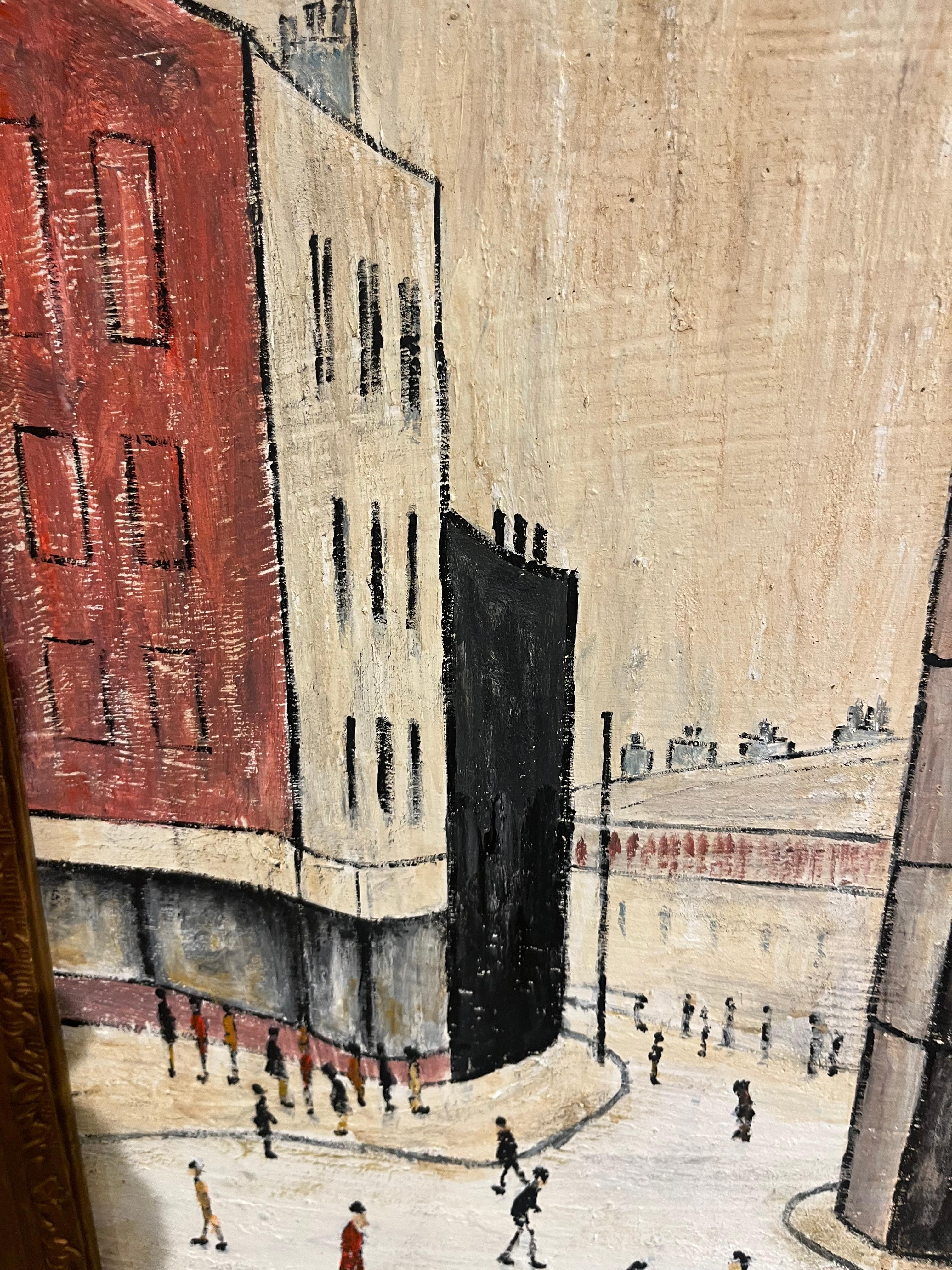 OLD MASTER Firmato L.S. Lowry 