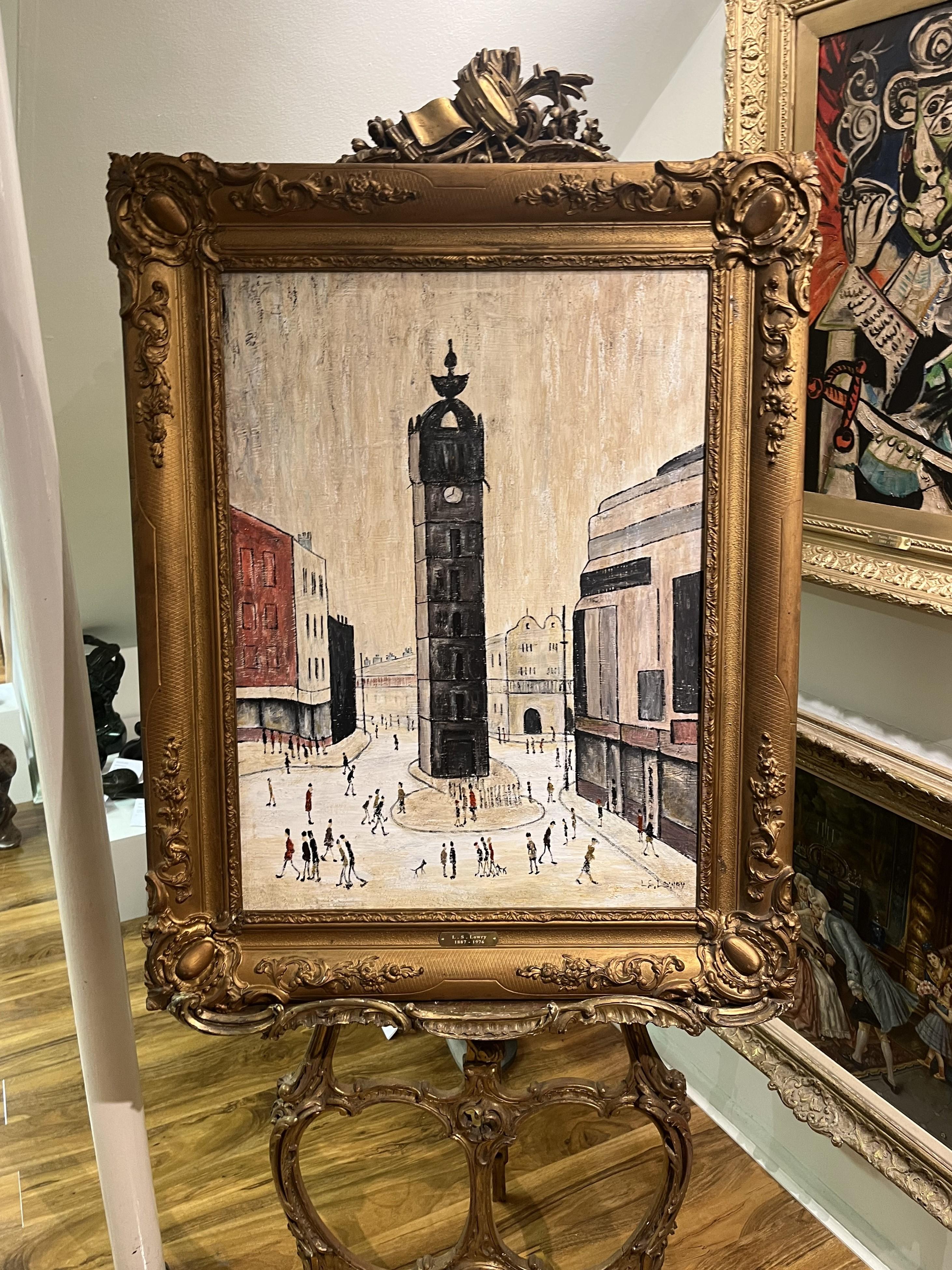 OLD MASTER Firmato L.S. Lowry 