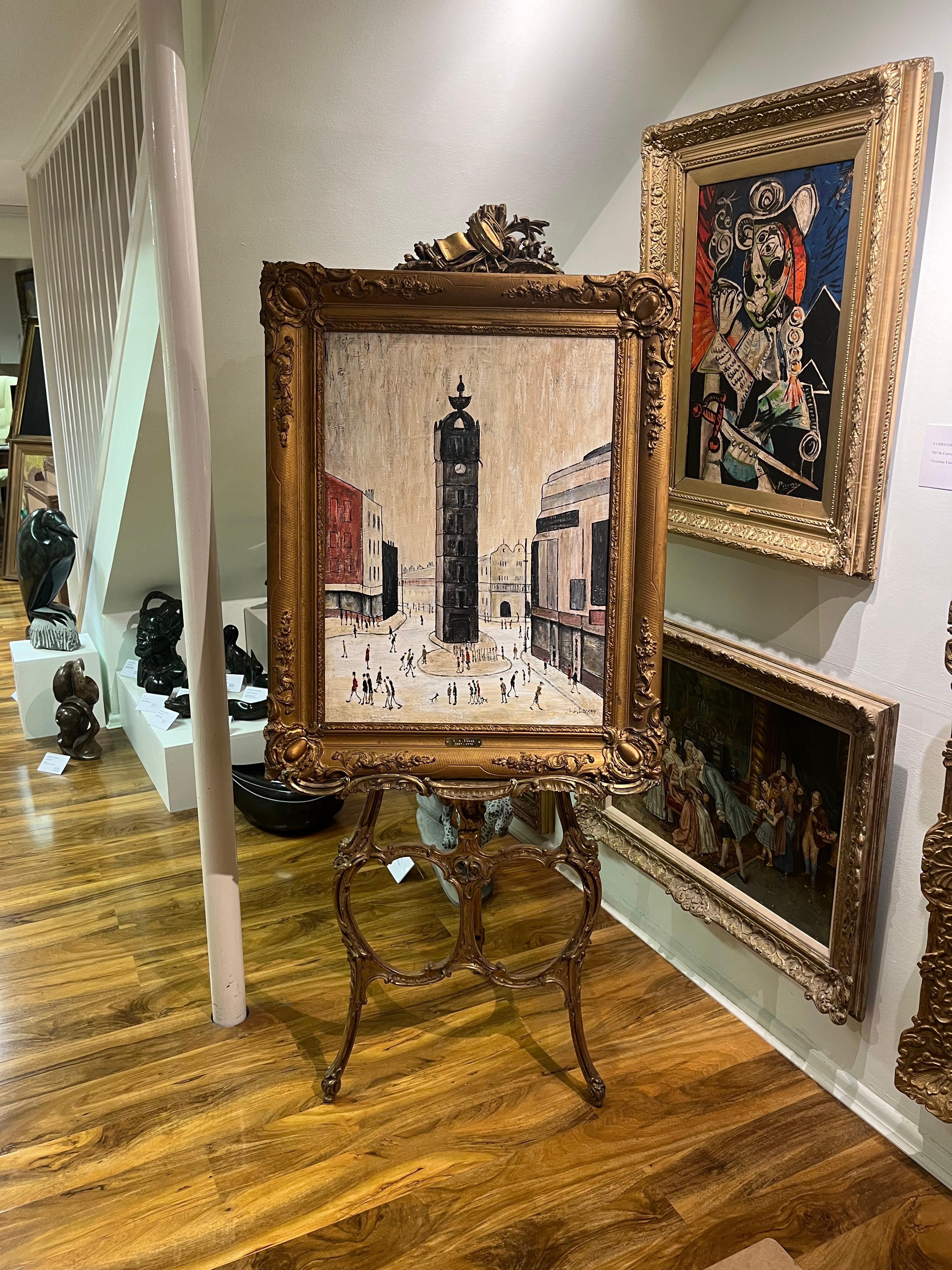 GRANDE PITTURA AD OLIO DEL XX SECOLO IN STILE OLD MASTER Firmata L.S. Lowry

NUOVA RACCOLTA DI PEZZI RARI DI STORIA VECCHIA

Qui abbiamo un pezzo d'arte unico e raro firmato

Ottimo dettaglio, uno dei migliori che abbia mai visto, il più vicino