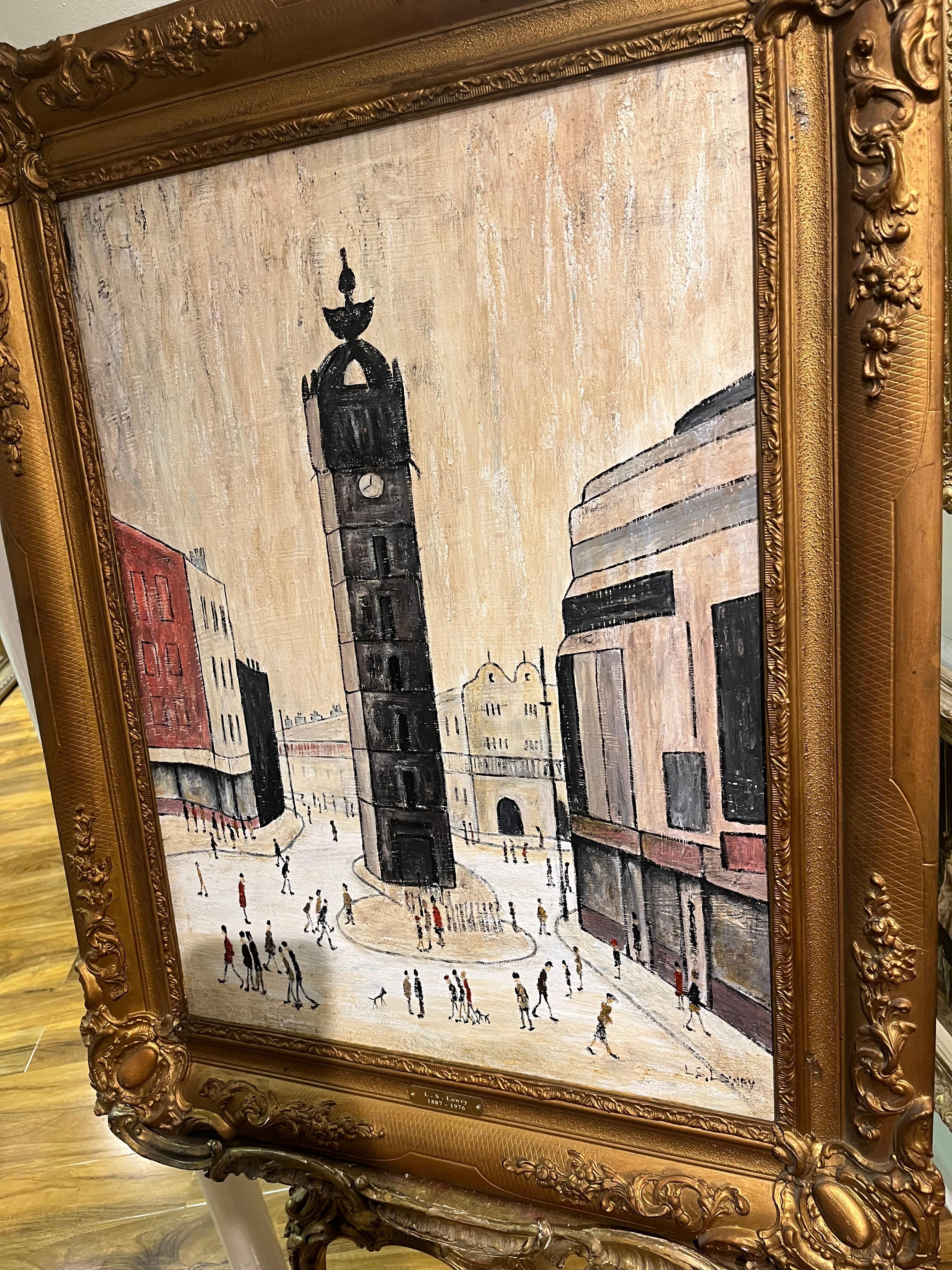 OLD MASTER Firmato L.S. Lowry 