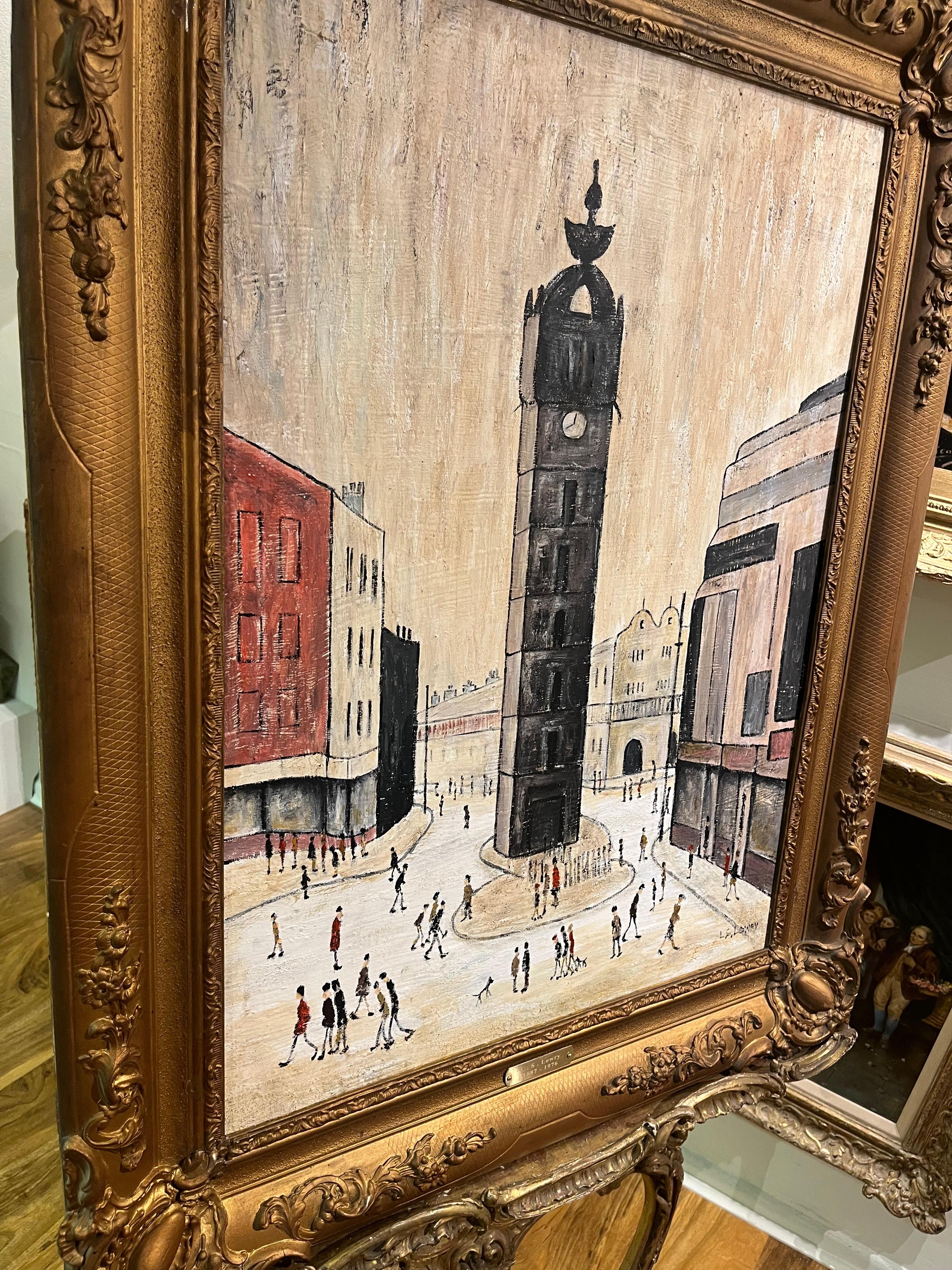 OLD MASTER Firmato L.S. Lowry 