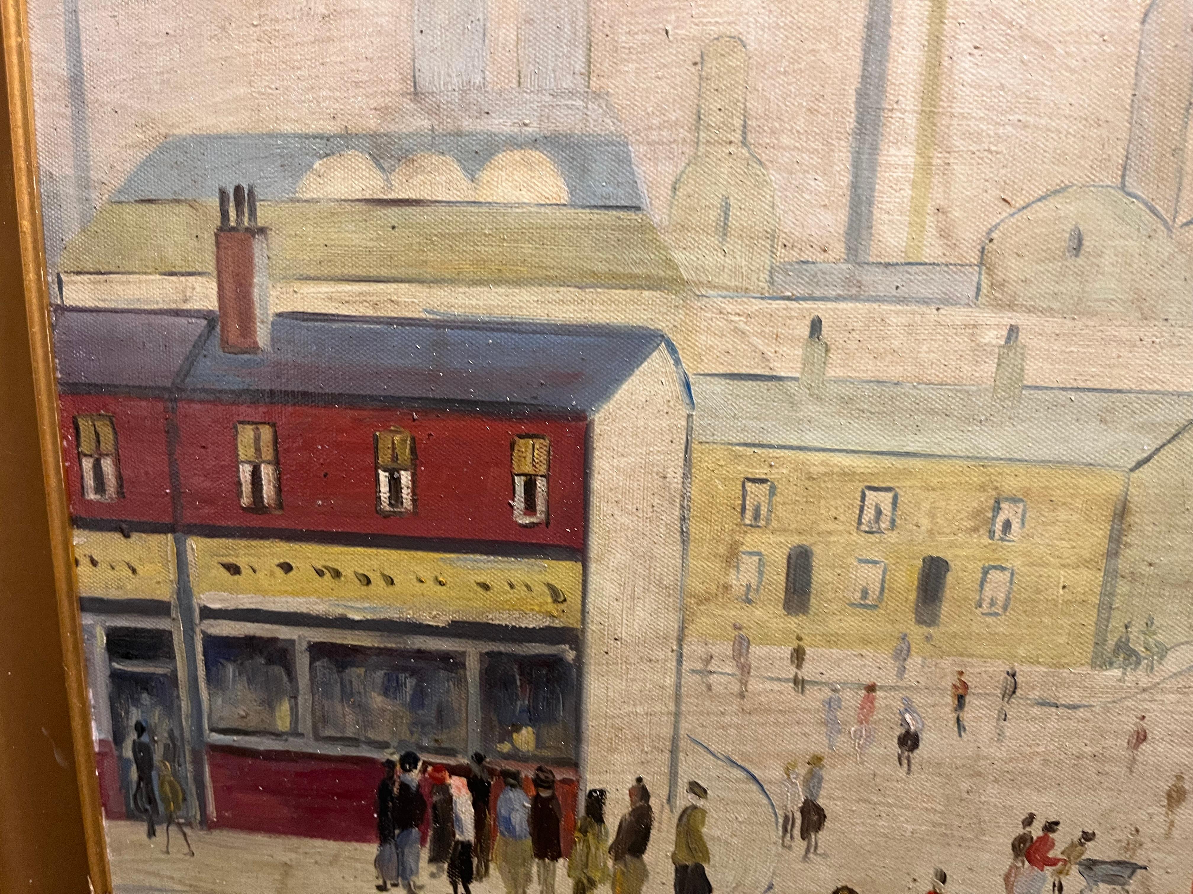 OLD MASTER firmato L.S. Lowry 