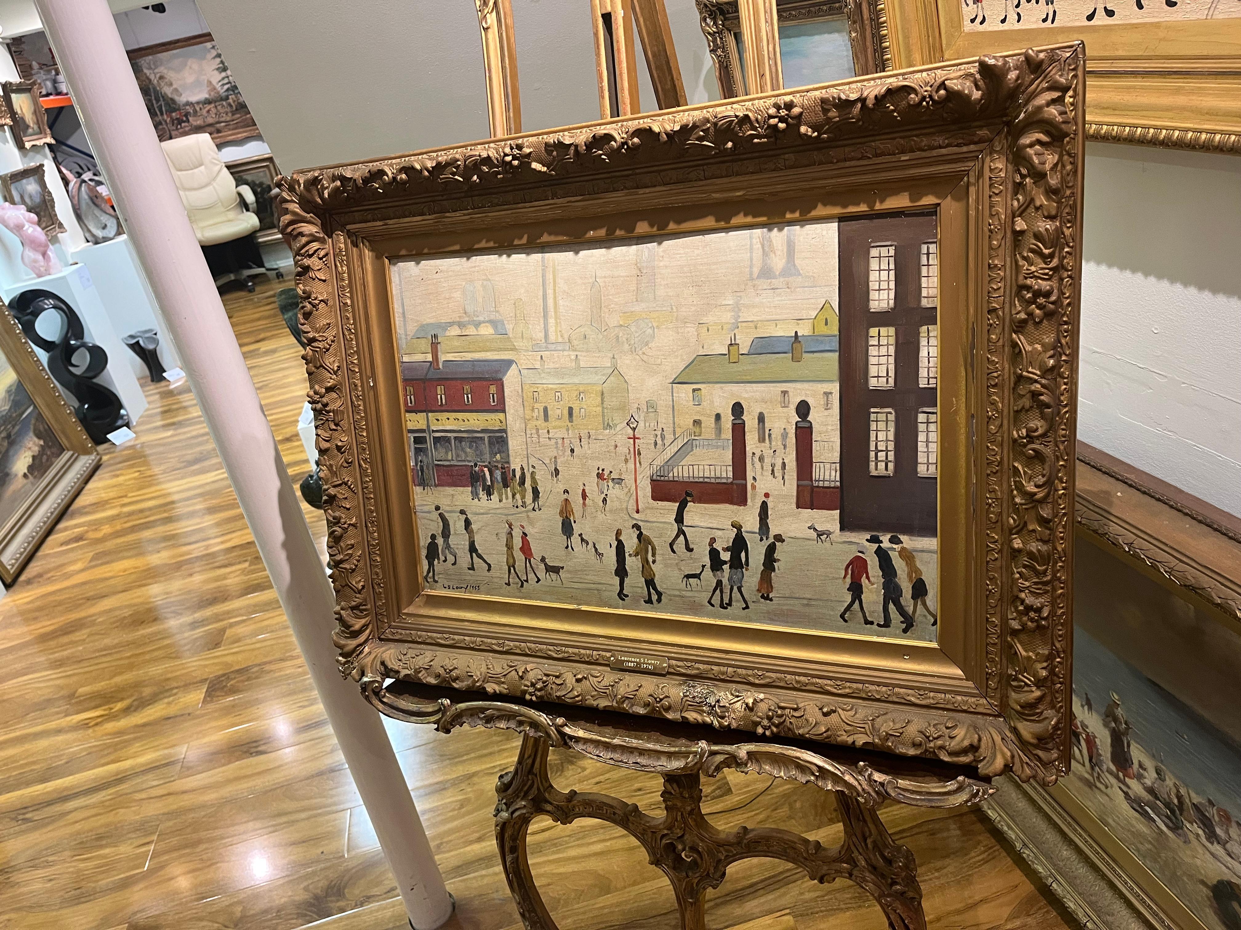 OLD MASTER firmato L.S. Lowry 