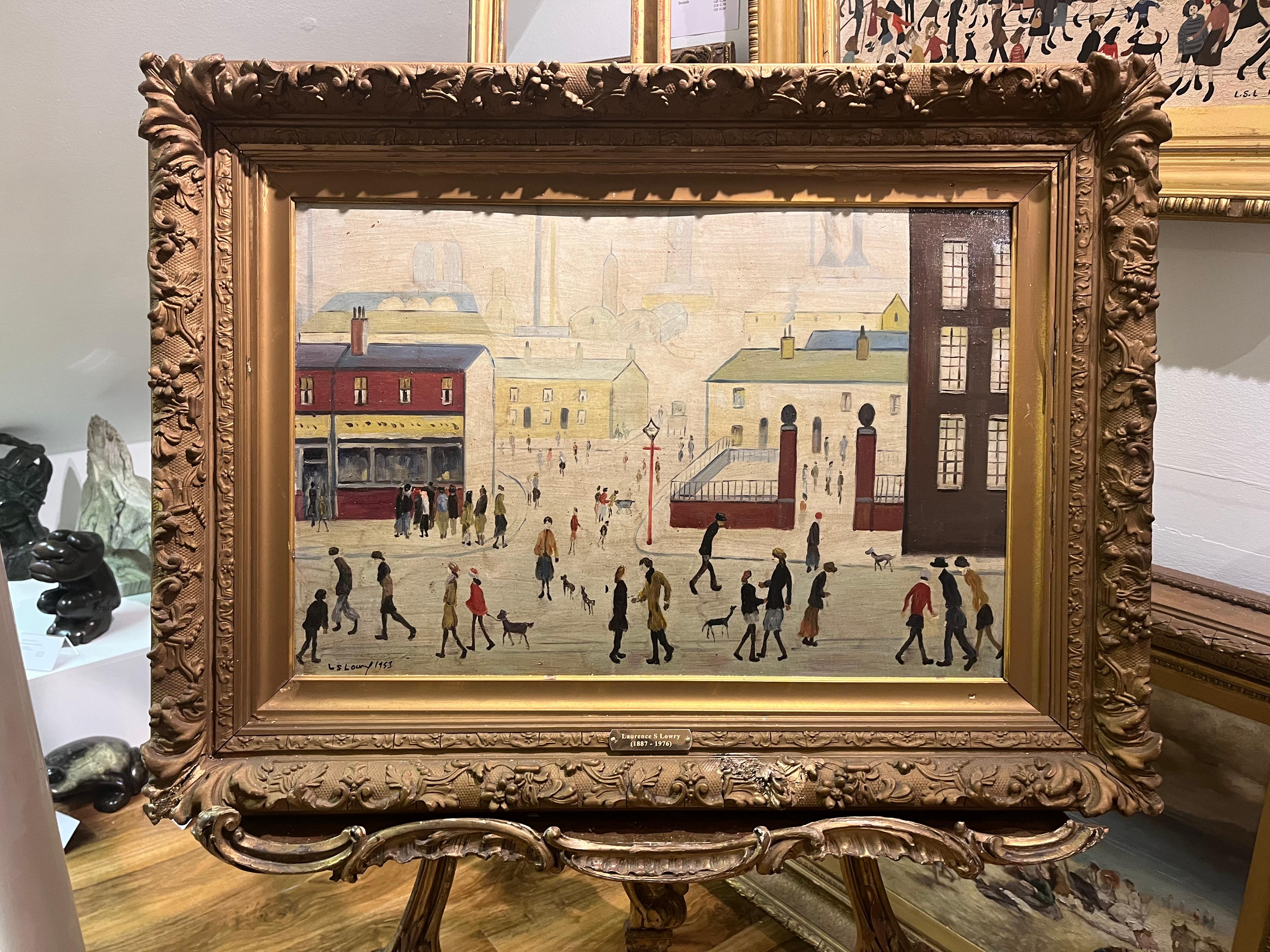 OLD MASTER firmato L.S. Lowry 