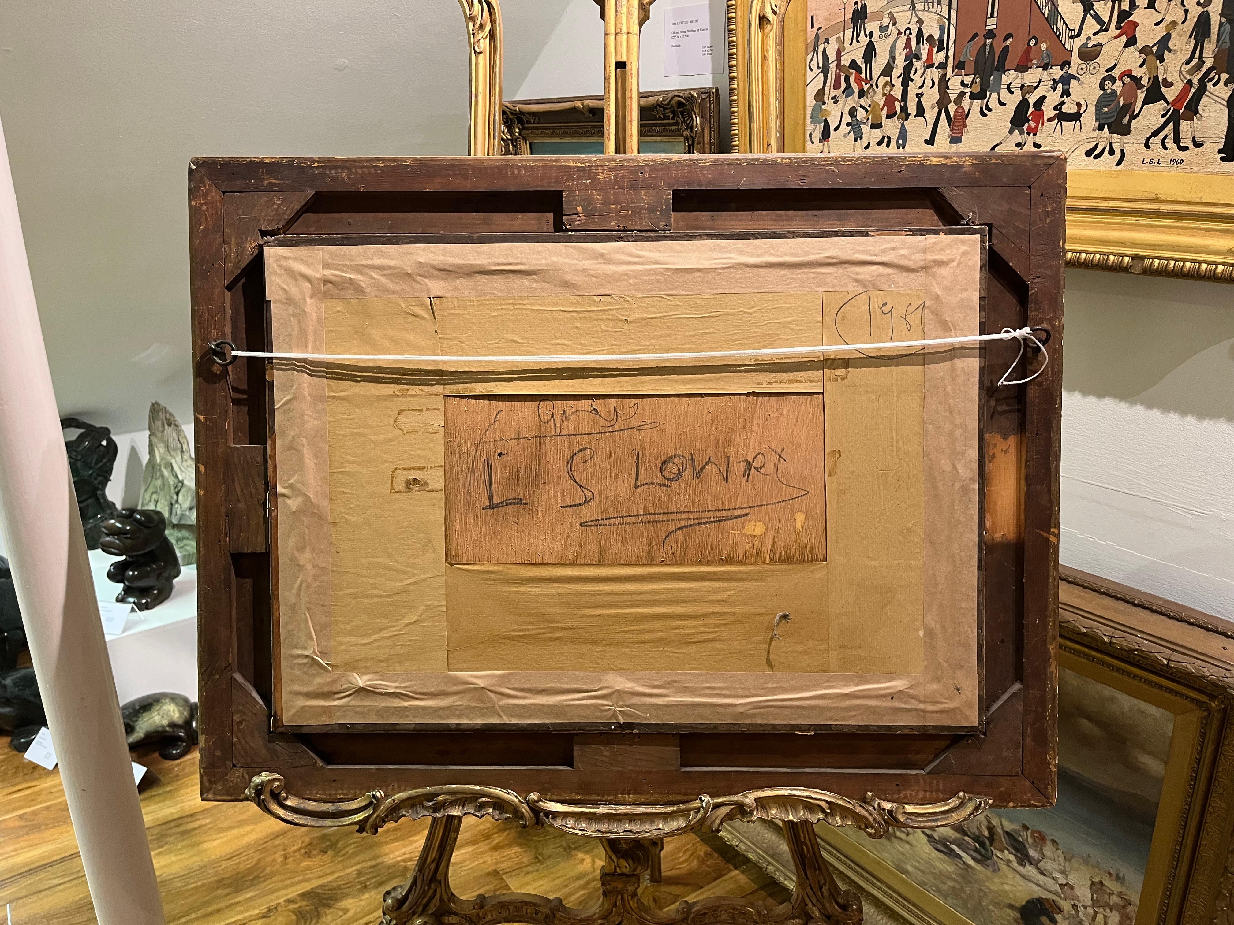 OLD MASTER firmato L.S. Lowry 