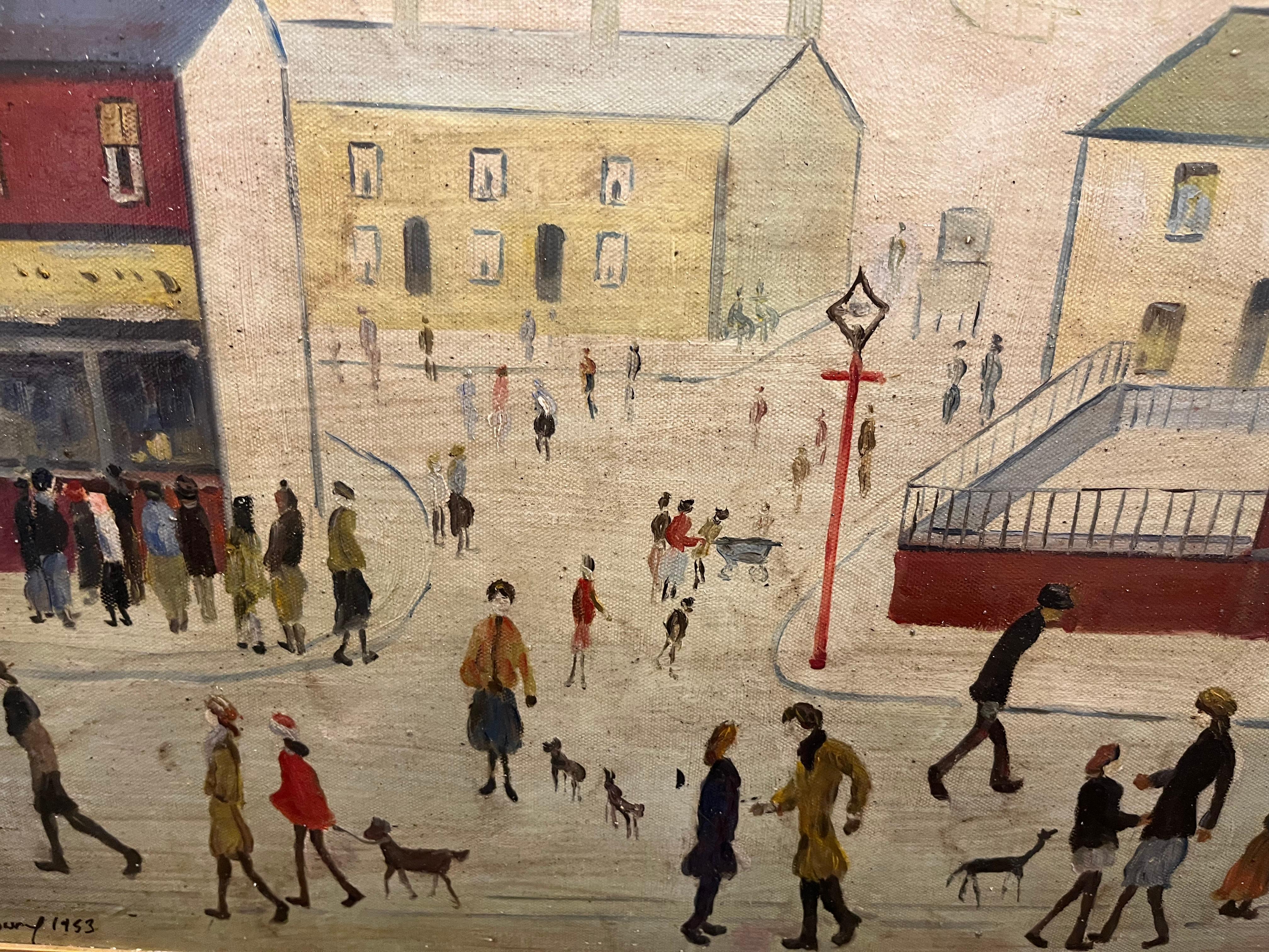 OLD MASTER firmato L.S. Lowry 