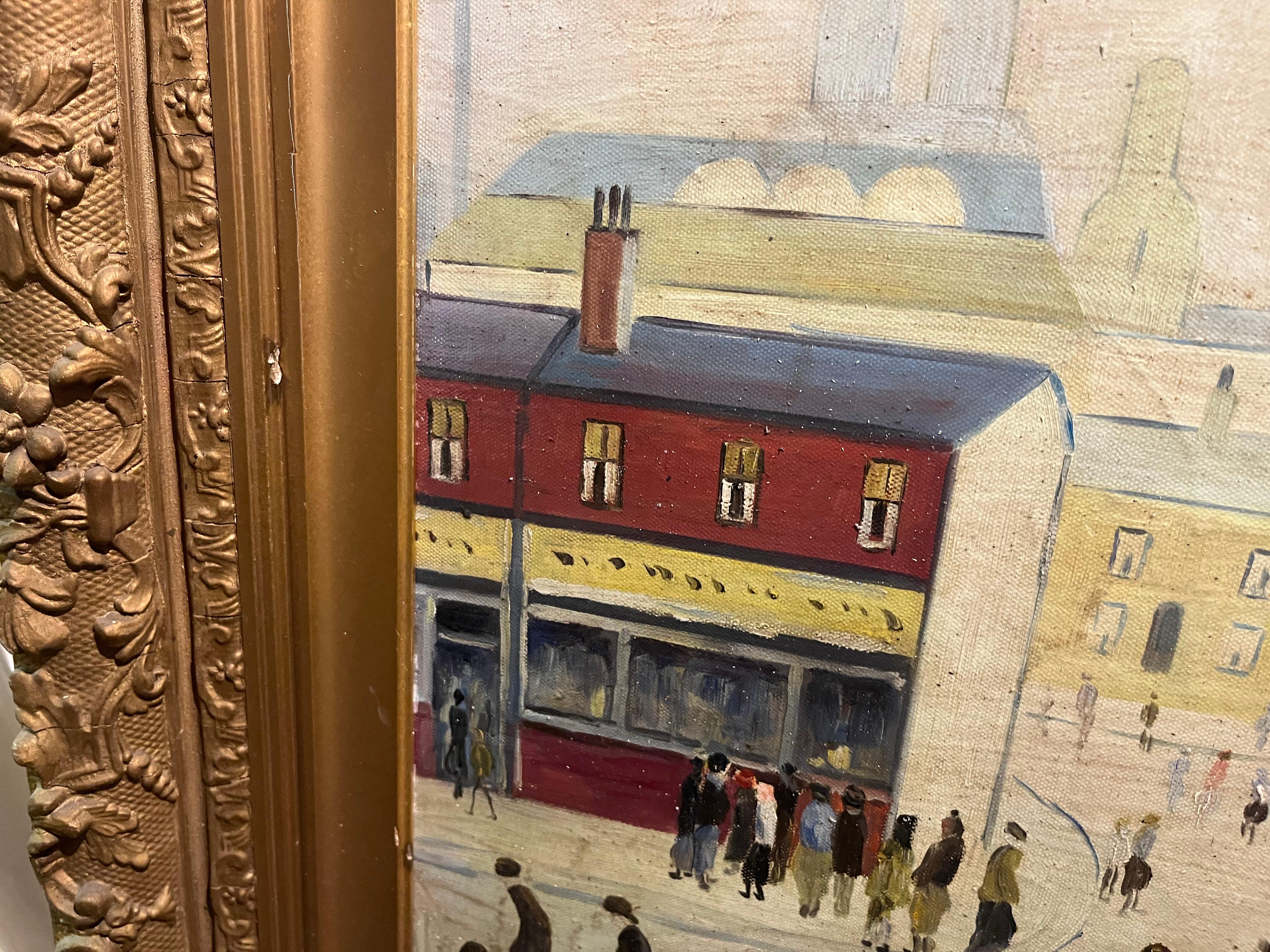 OLD MASTER firmato L.S. Lowry 