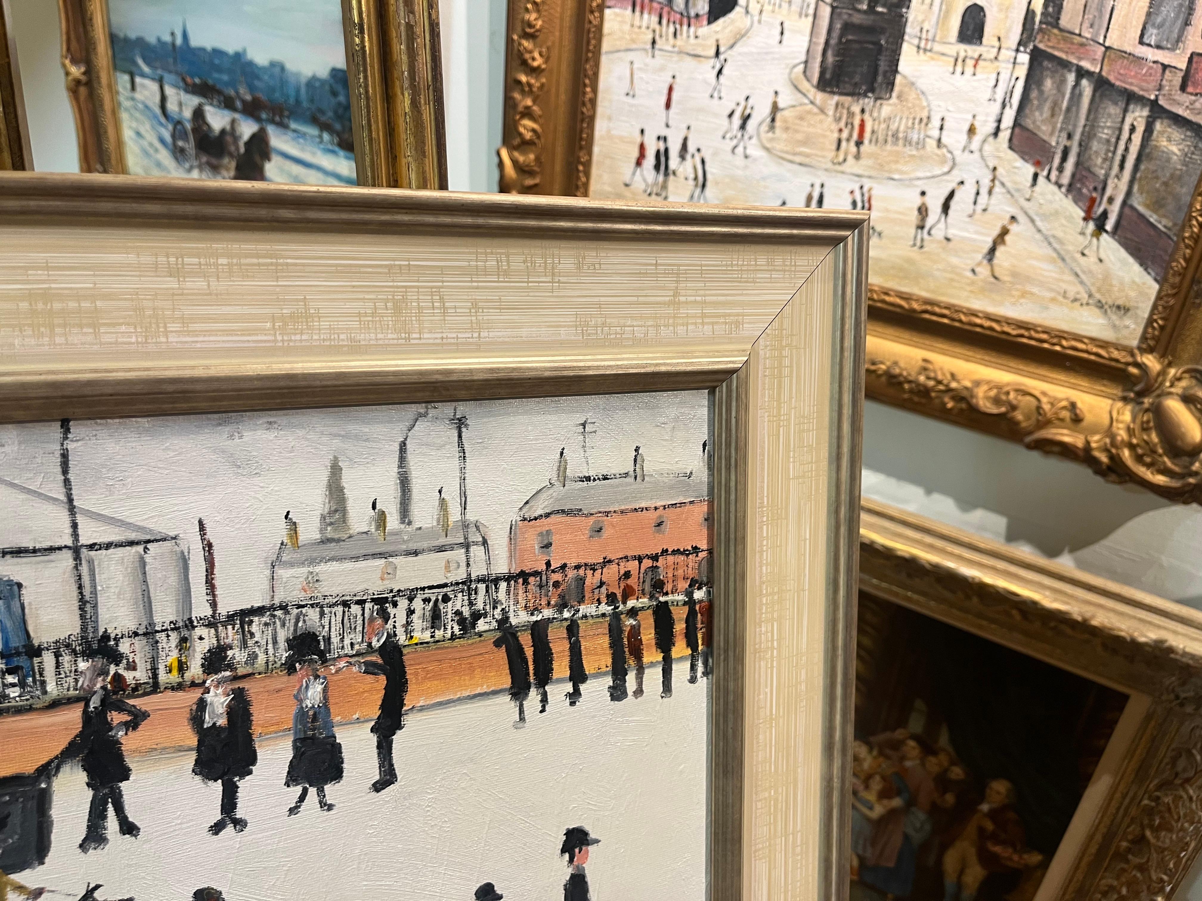 VIEJO MAESTRO Firmado L.S. Lowry 