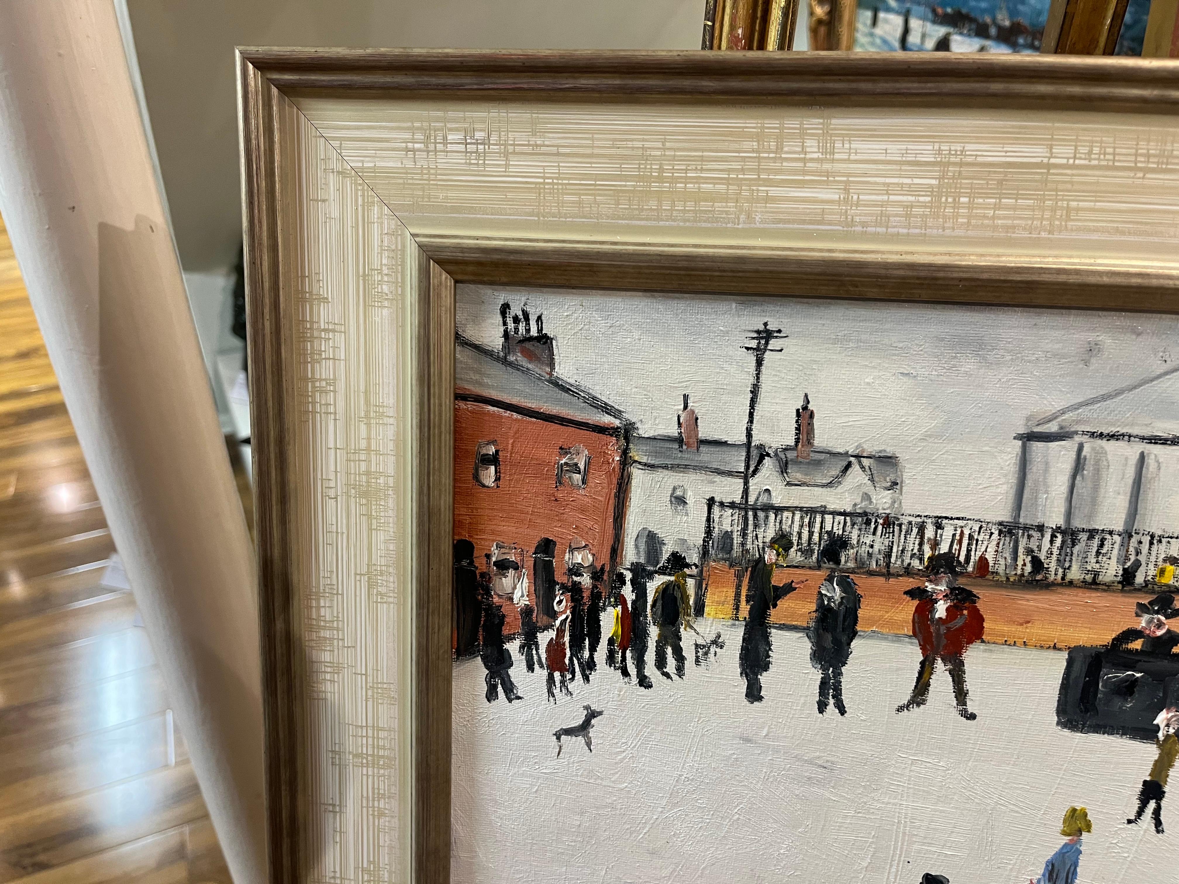 VIEJO MAESTRO Firmado L.S. Lowry 