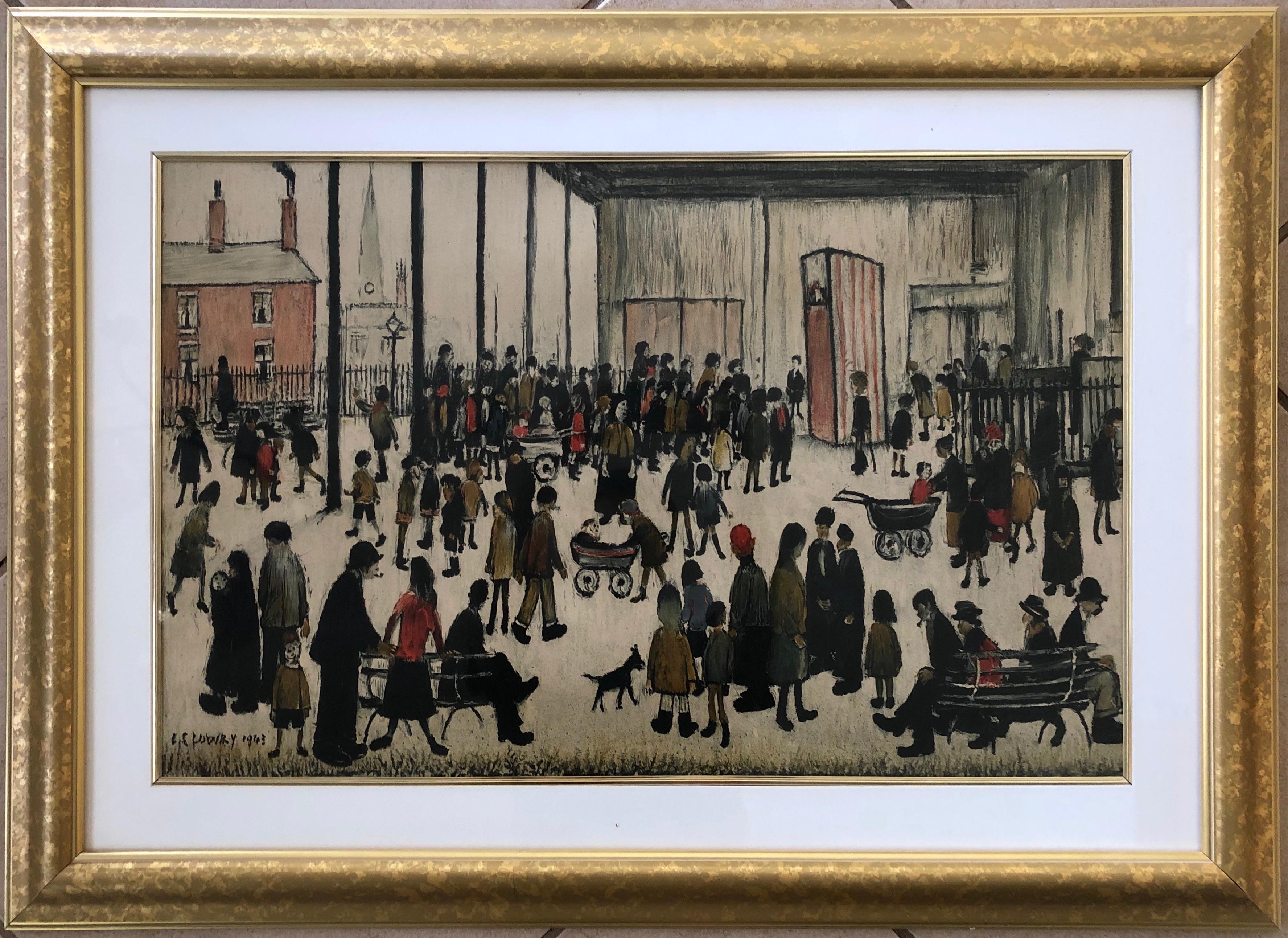 l s lowry punch and judy